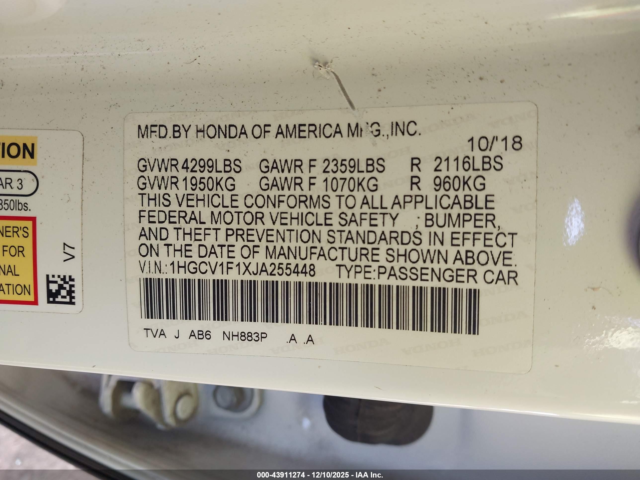HONDA ACCORD image 9