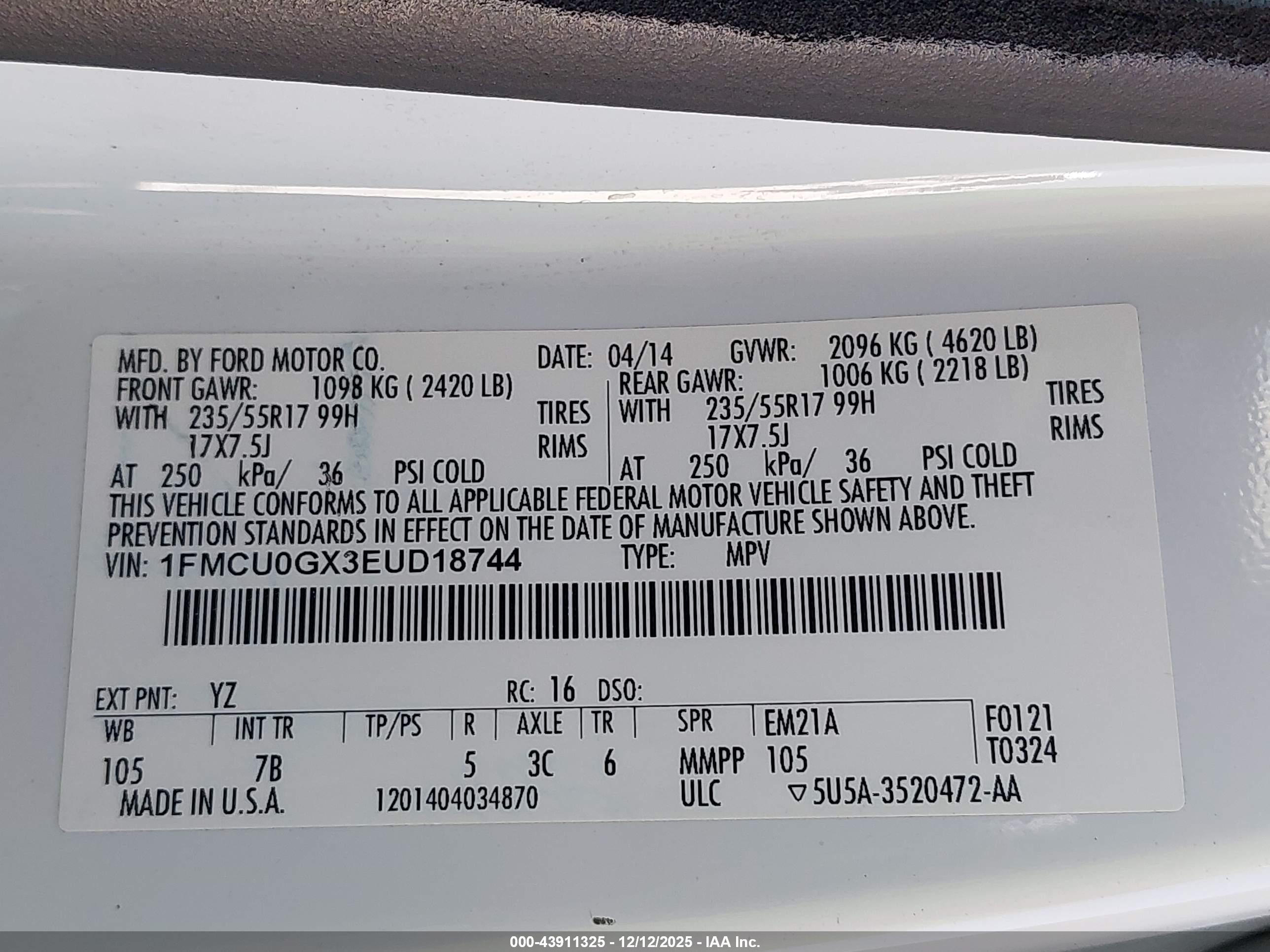 FORD ESCAPE image 9