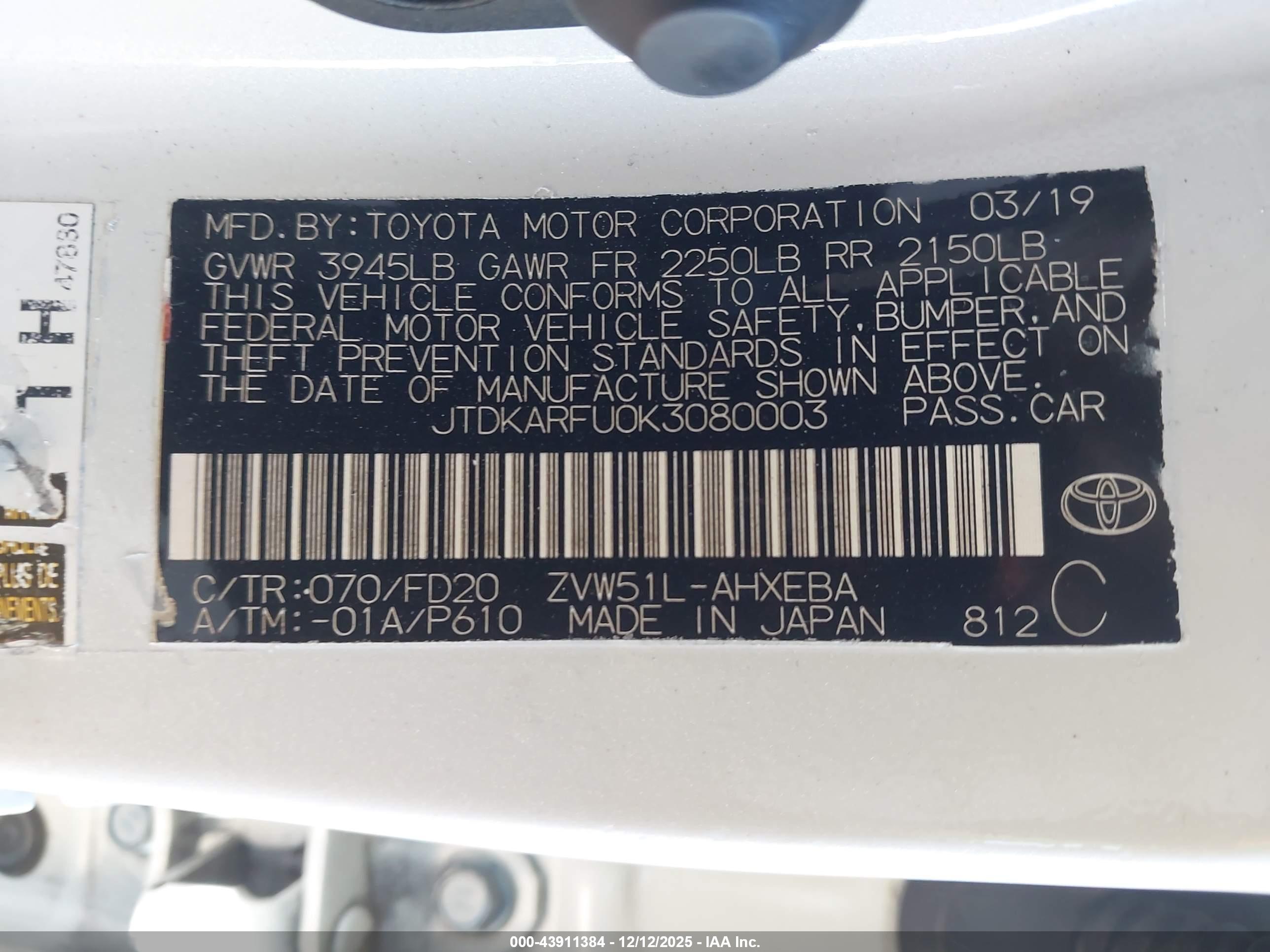 TOYOTA PRIUS image 9