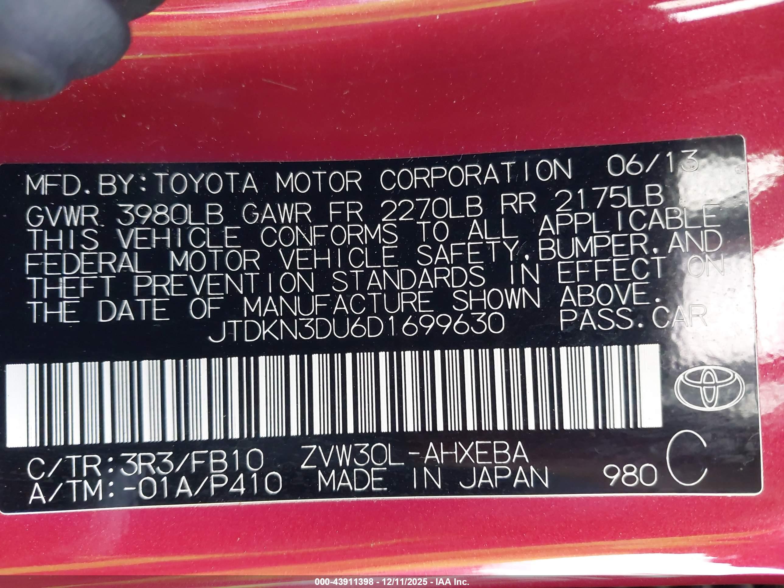 TOYOTA PRIUS image 9