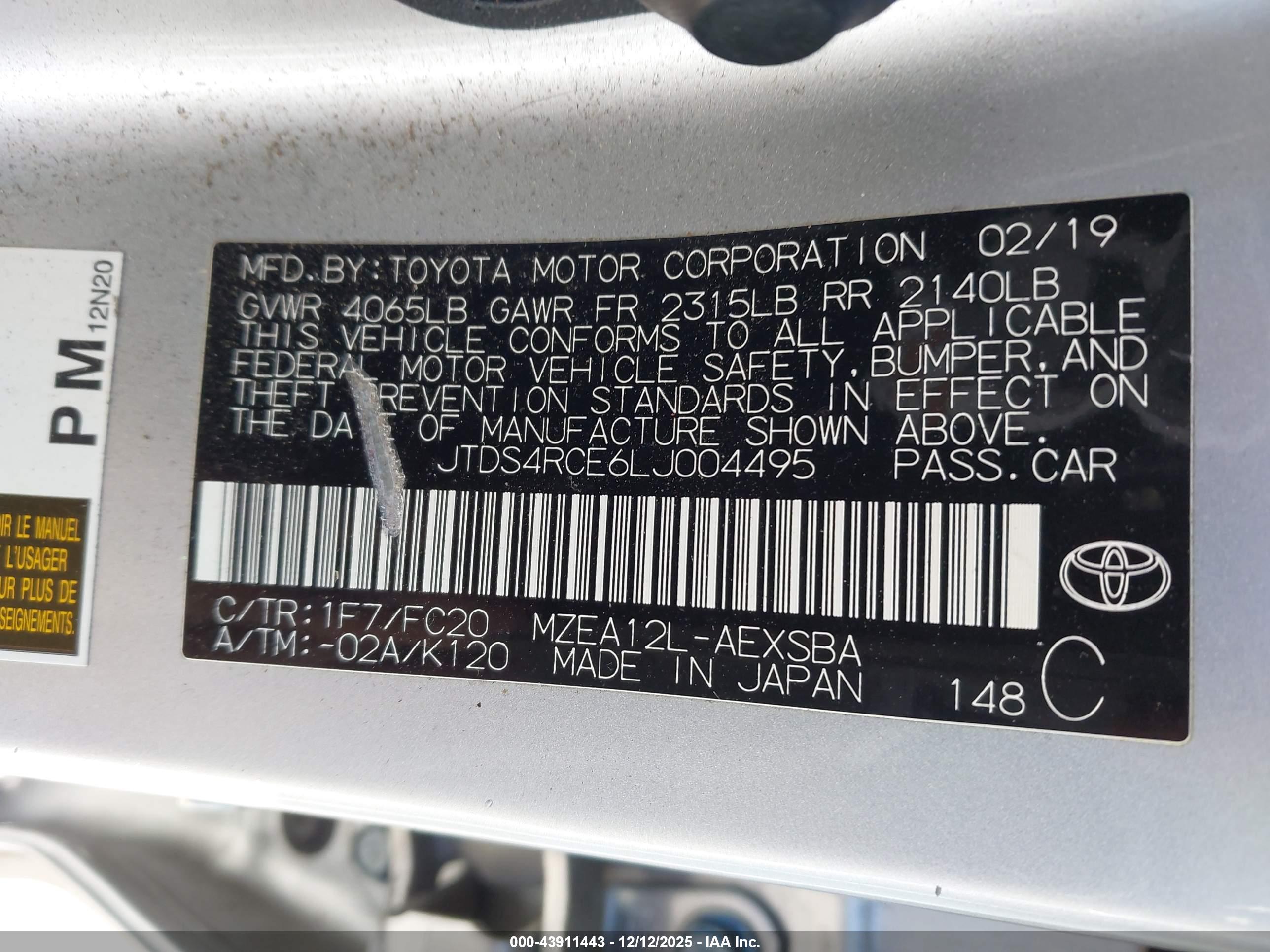 TOYOTA COROLLA image 9