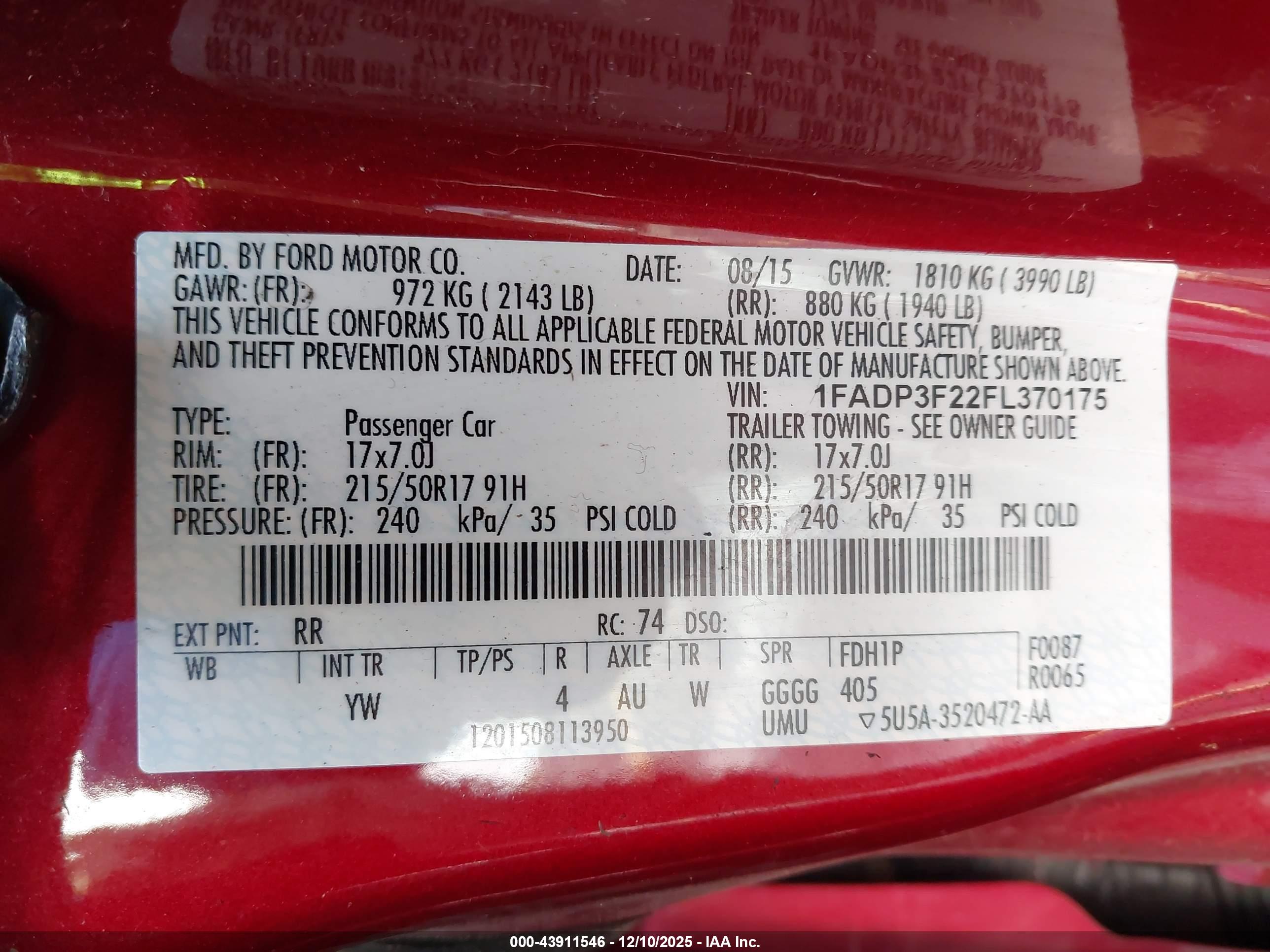 FORD FOCUS image 9