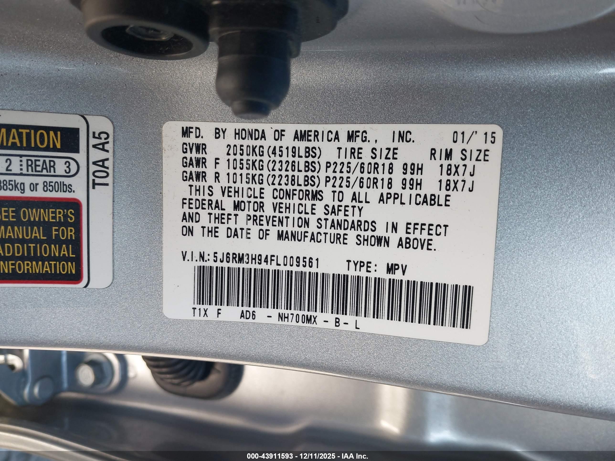 HONDA CR-V image 9