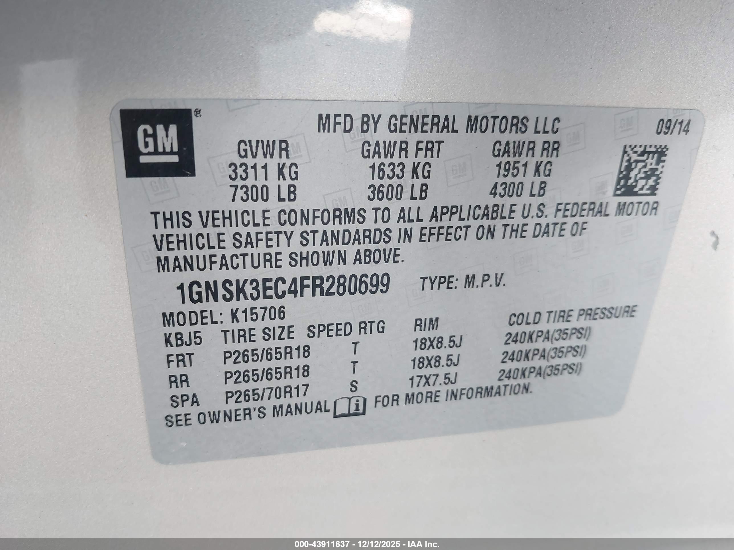 CHEVROLET TAHOE image 9