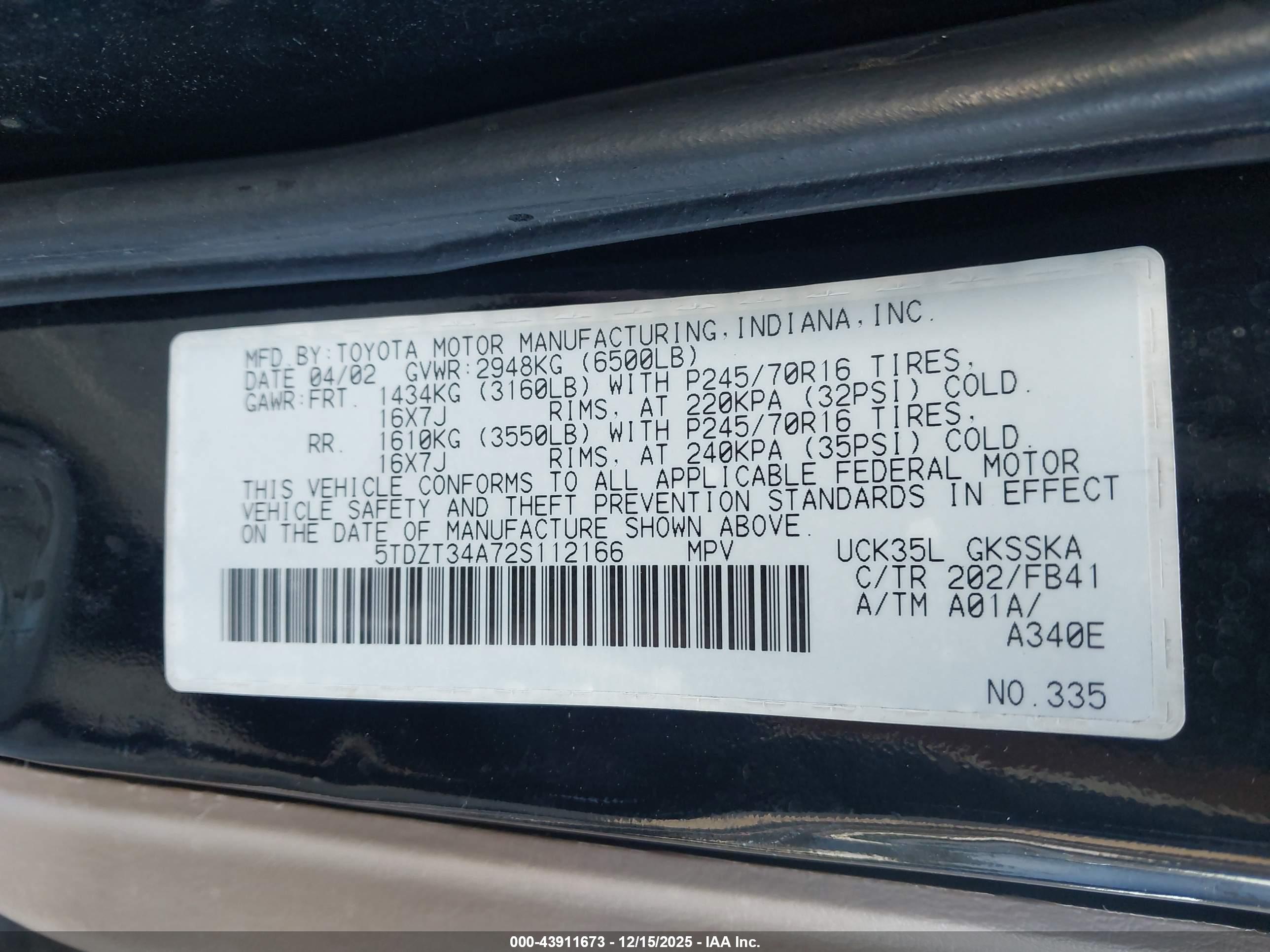 TOYOTA SEQUOIA image 9