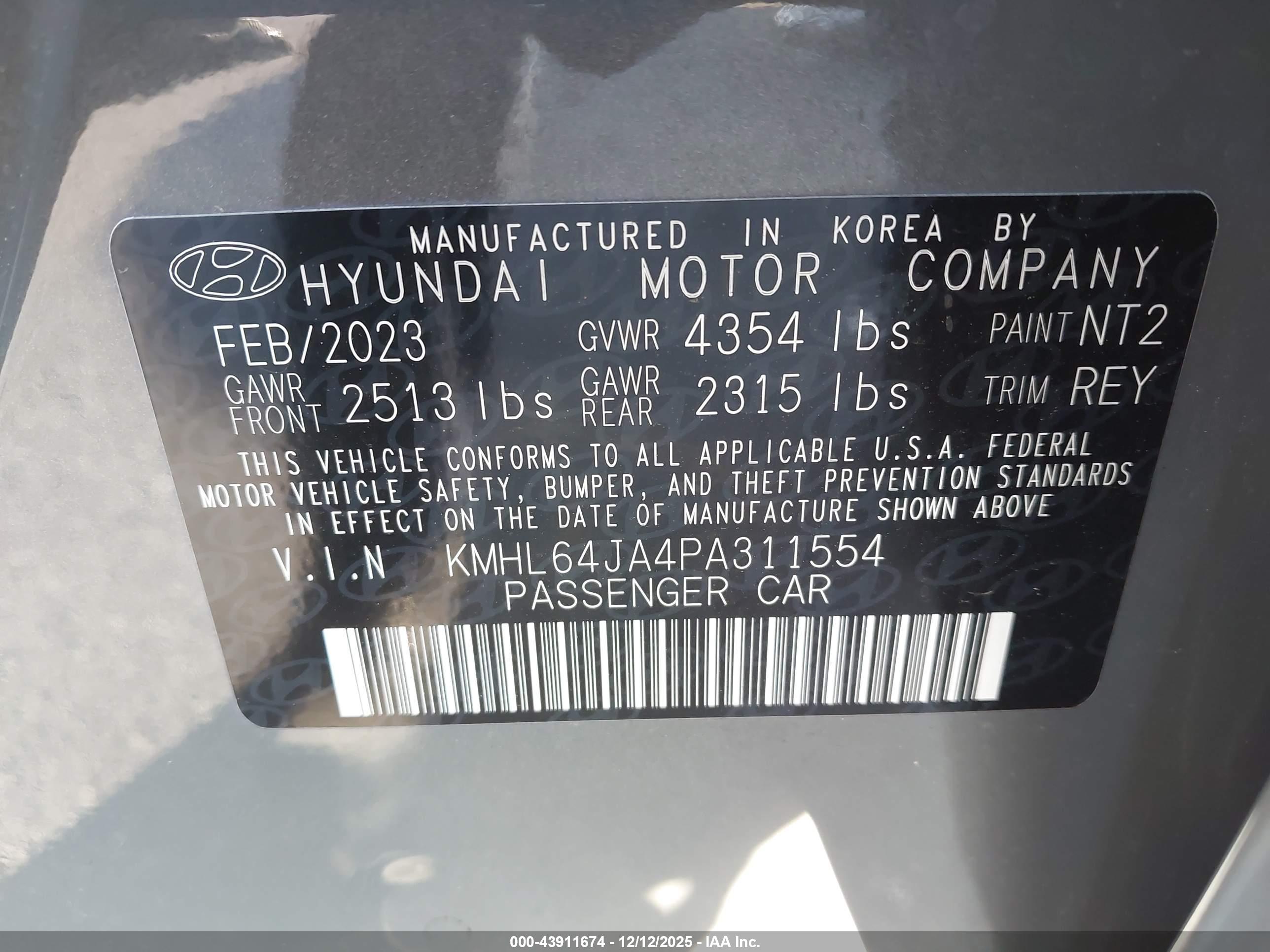 HYUNDAI SONATA image 9
