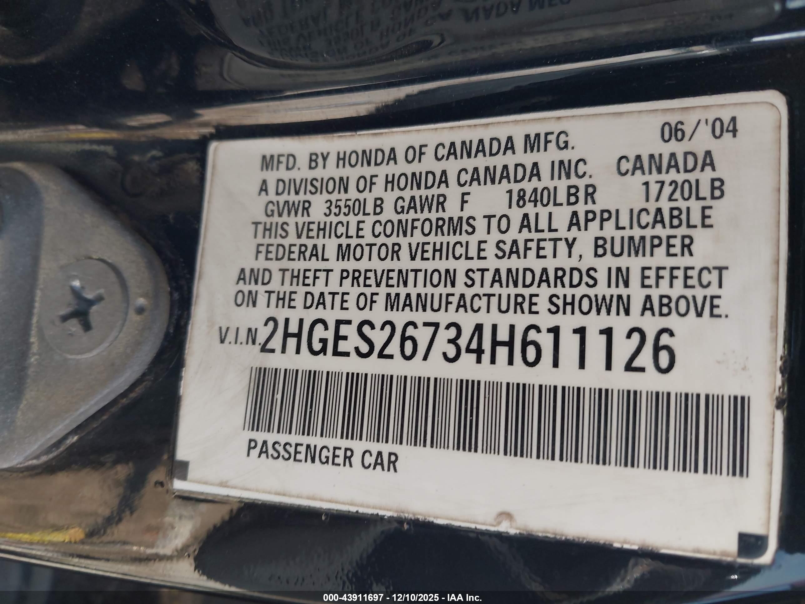 HONDA CIVIC image 9