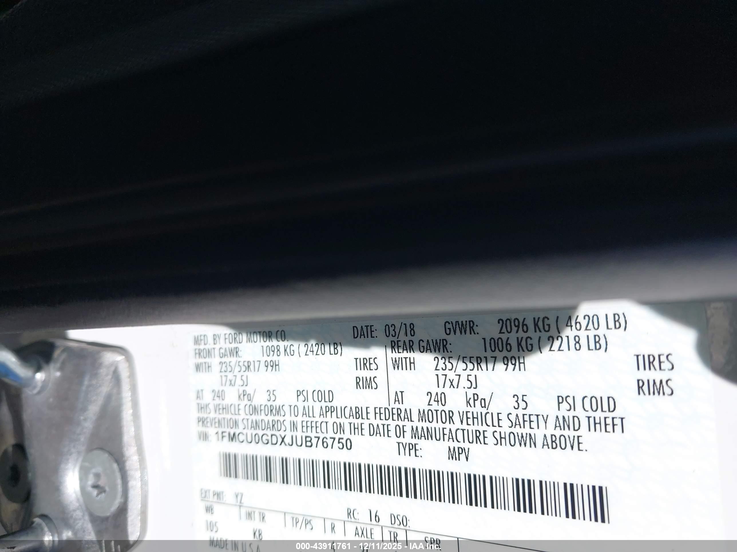 FORD ESCAPE image 9