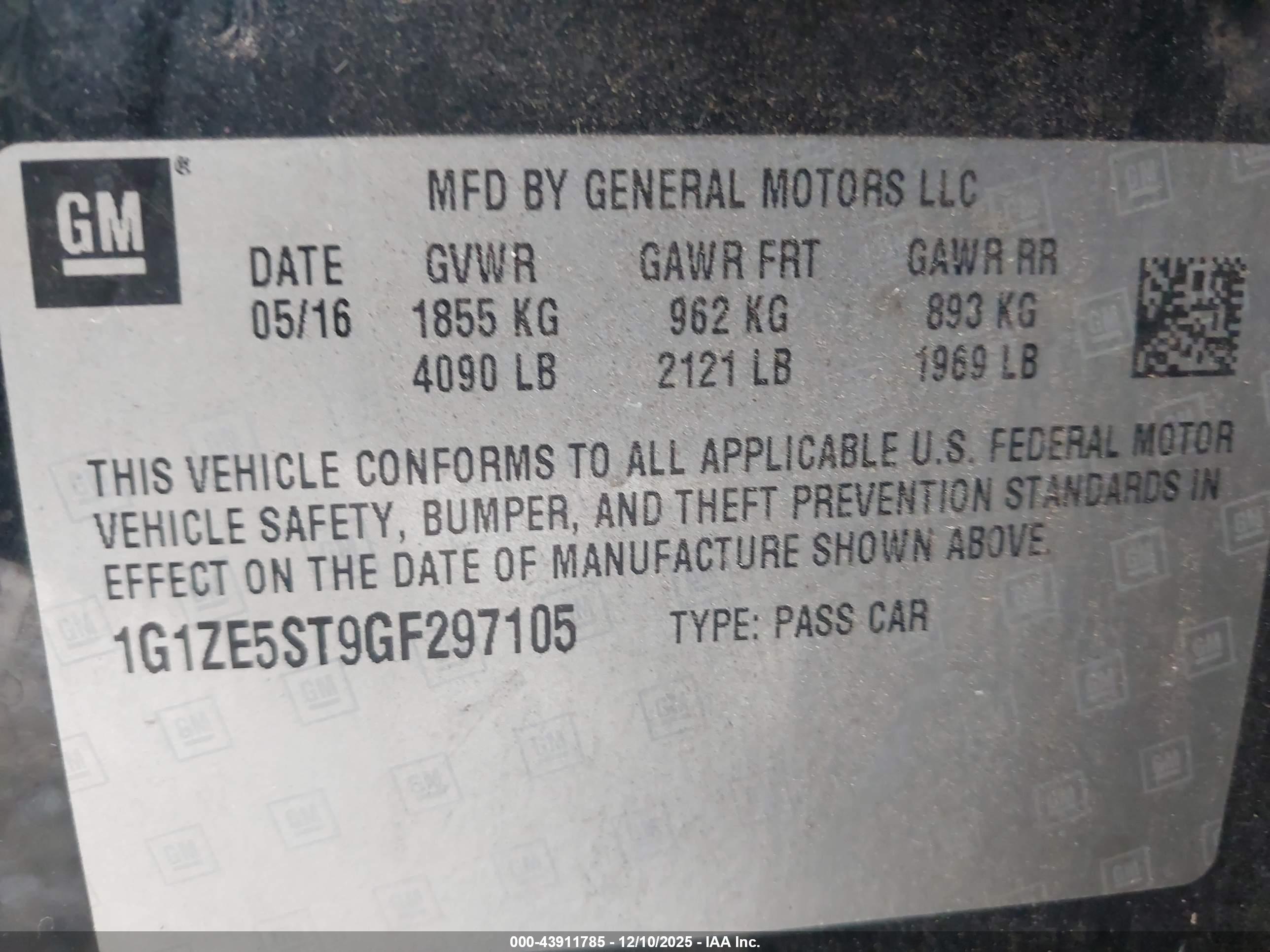 CHEVROLET MALIBU image 9