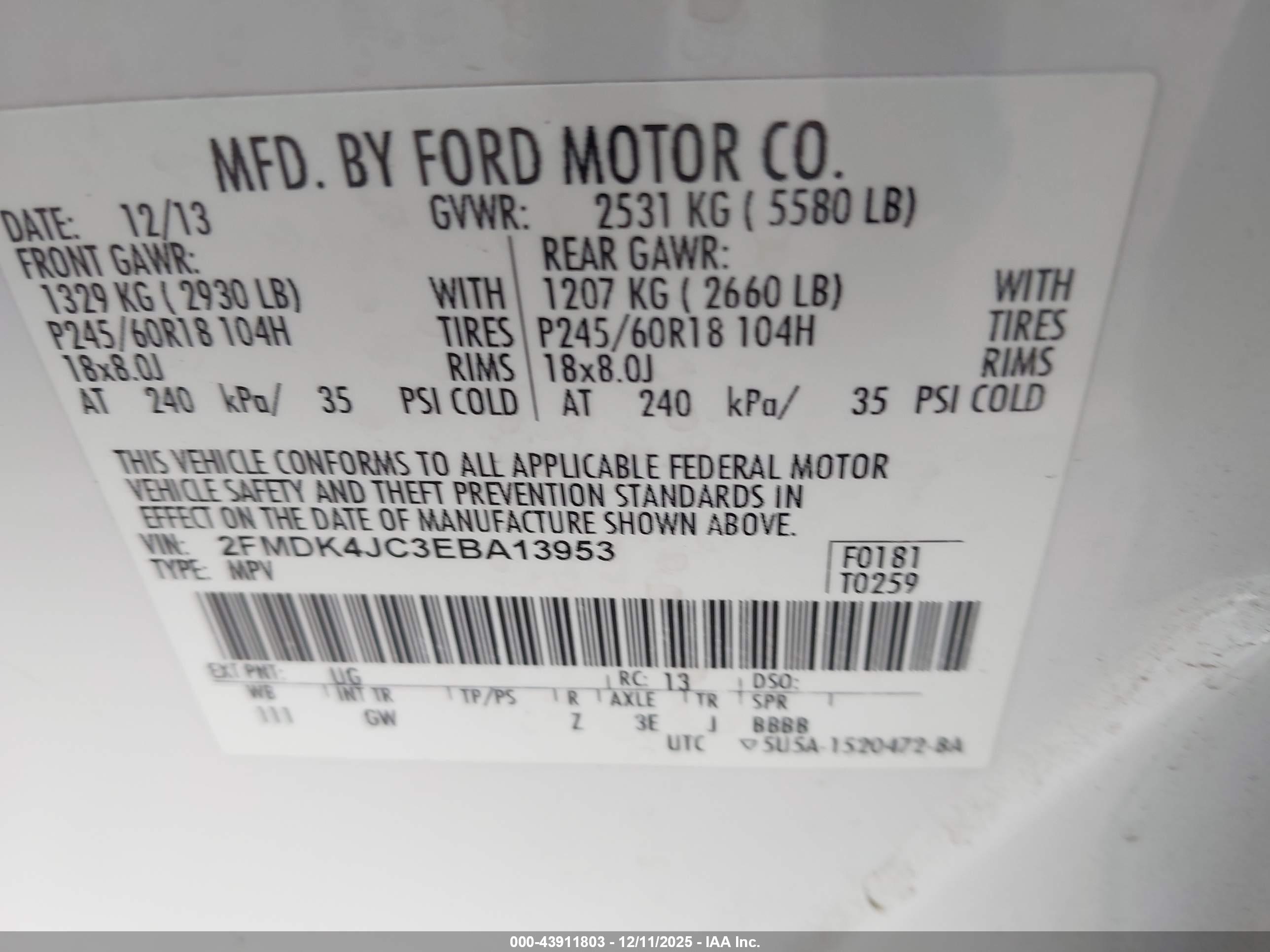 FORD EDGE image 9