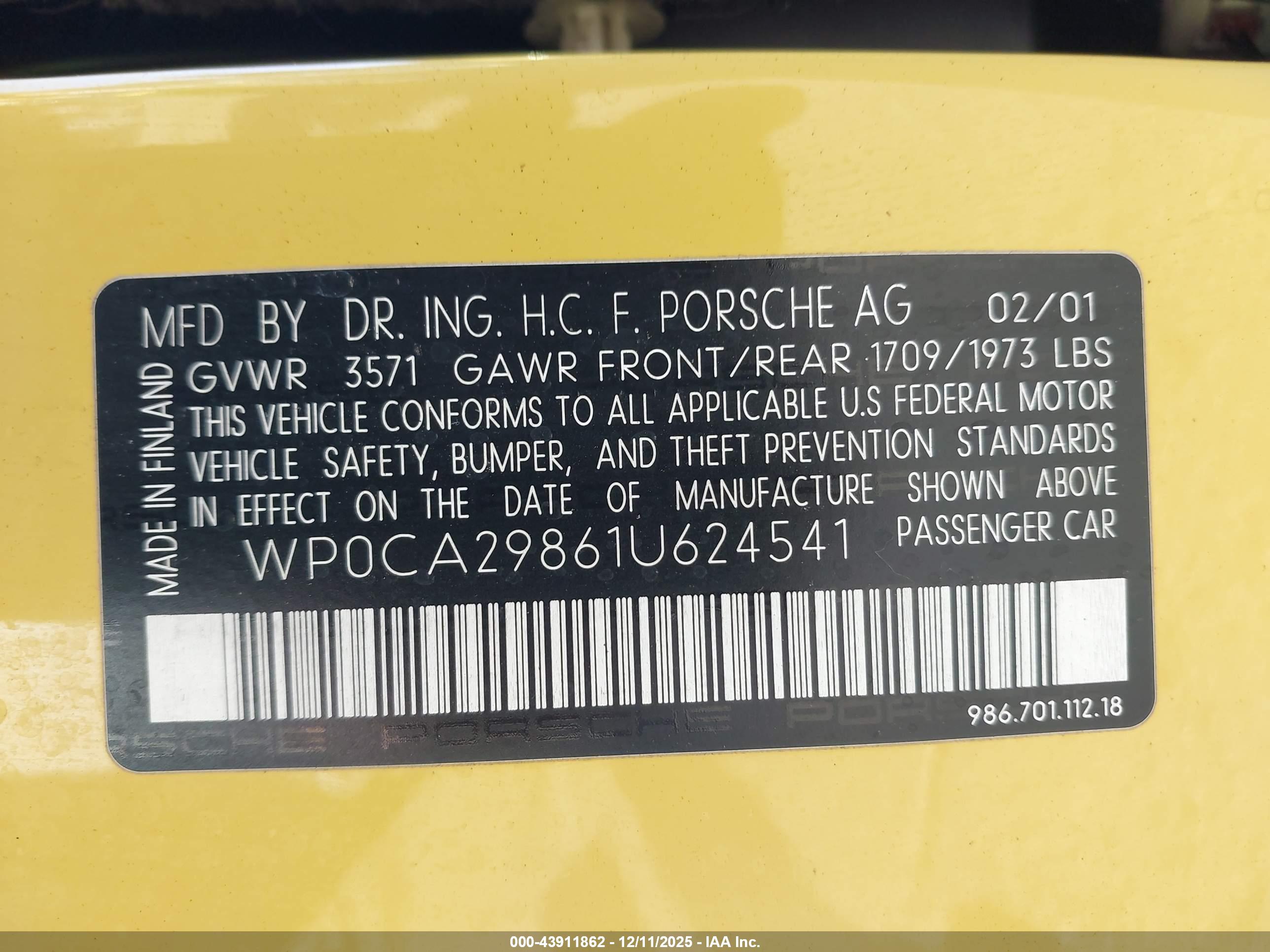PORSCHE BOXSTER image 9