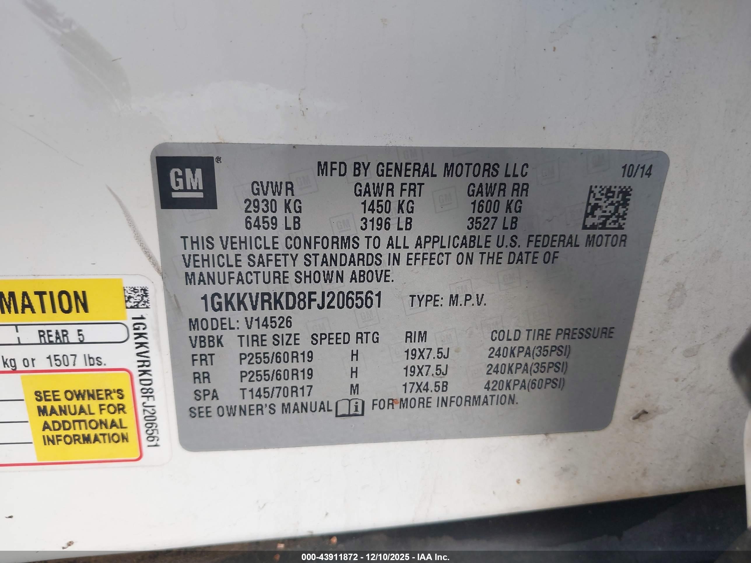 GMC ACADIA image 9