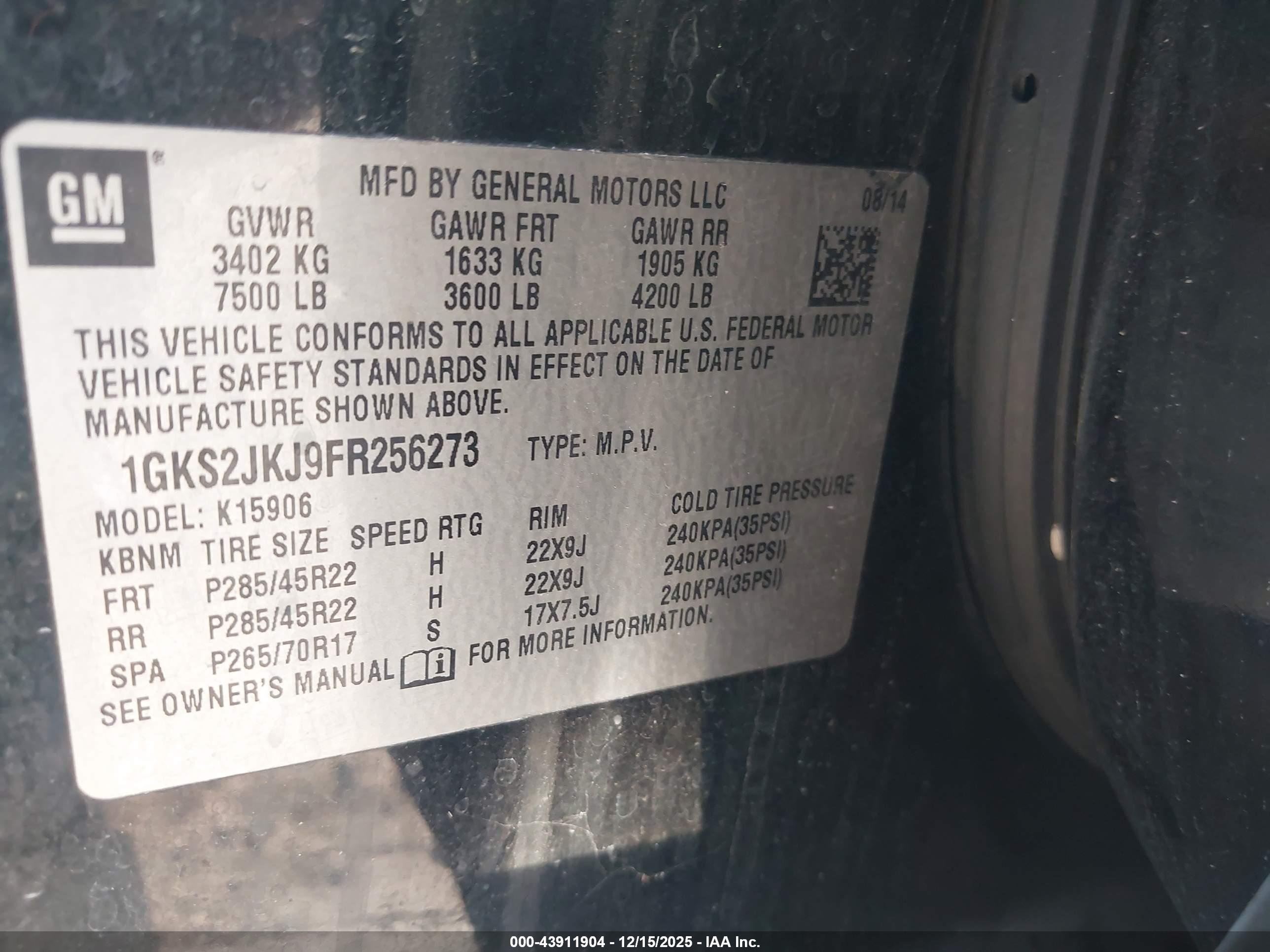 GMC YUKON image 9