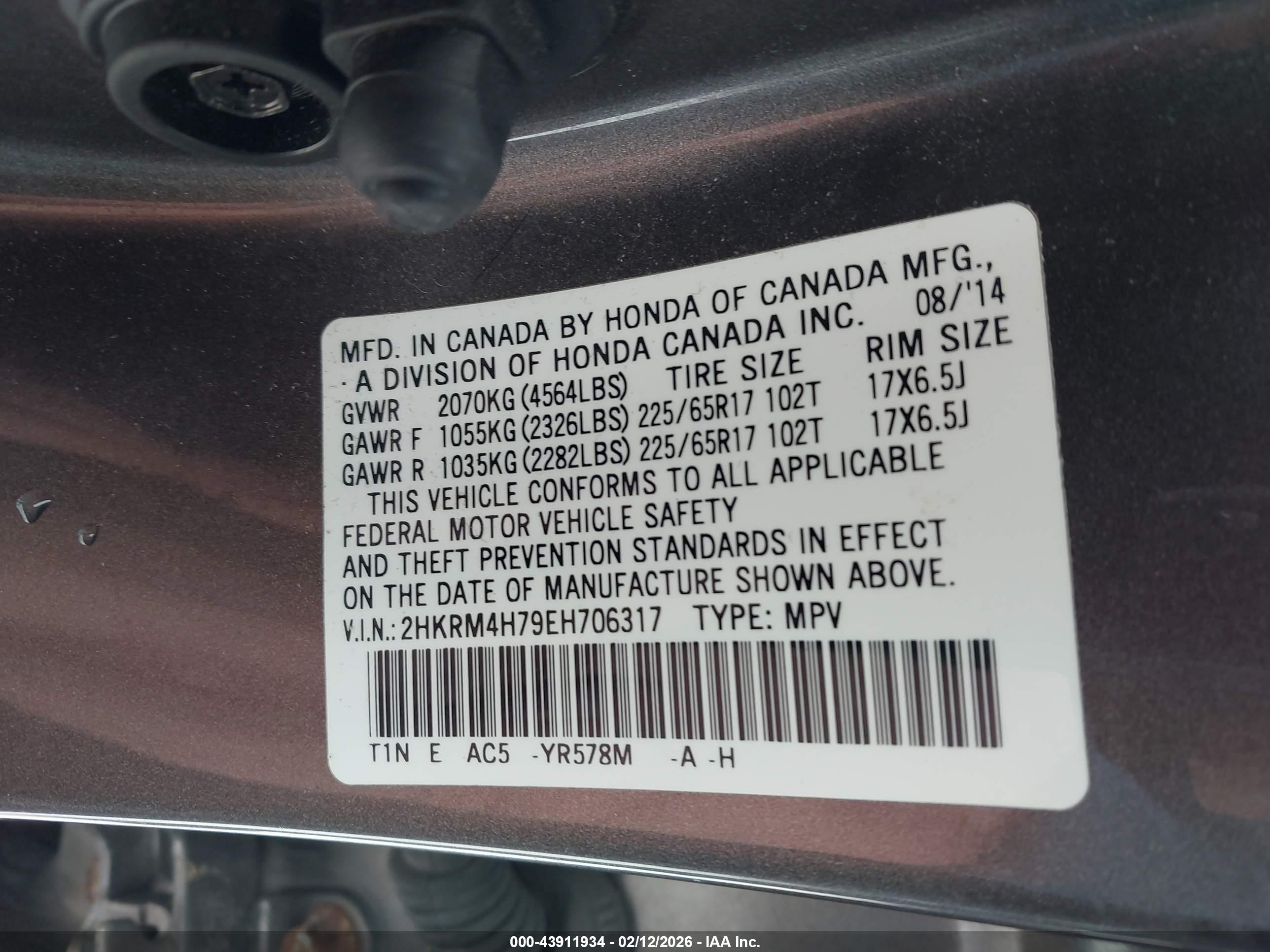 HONDA CR-V image 9