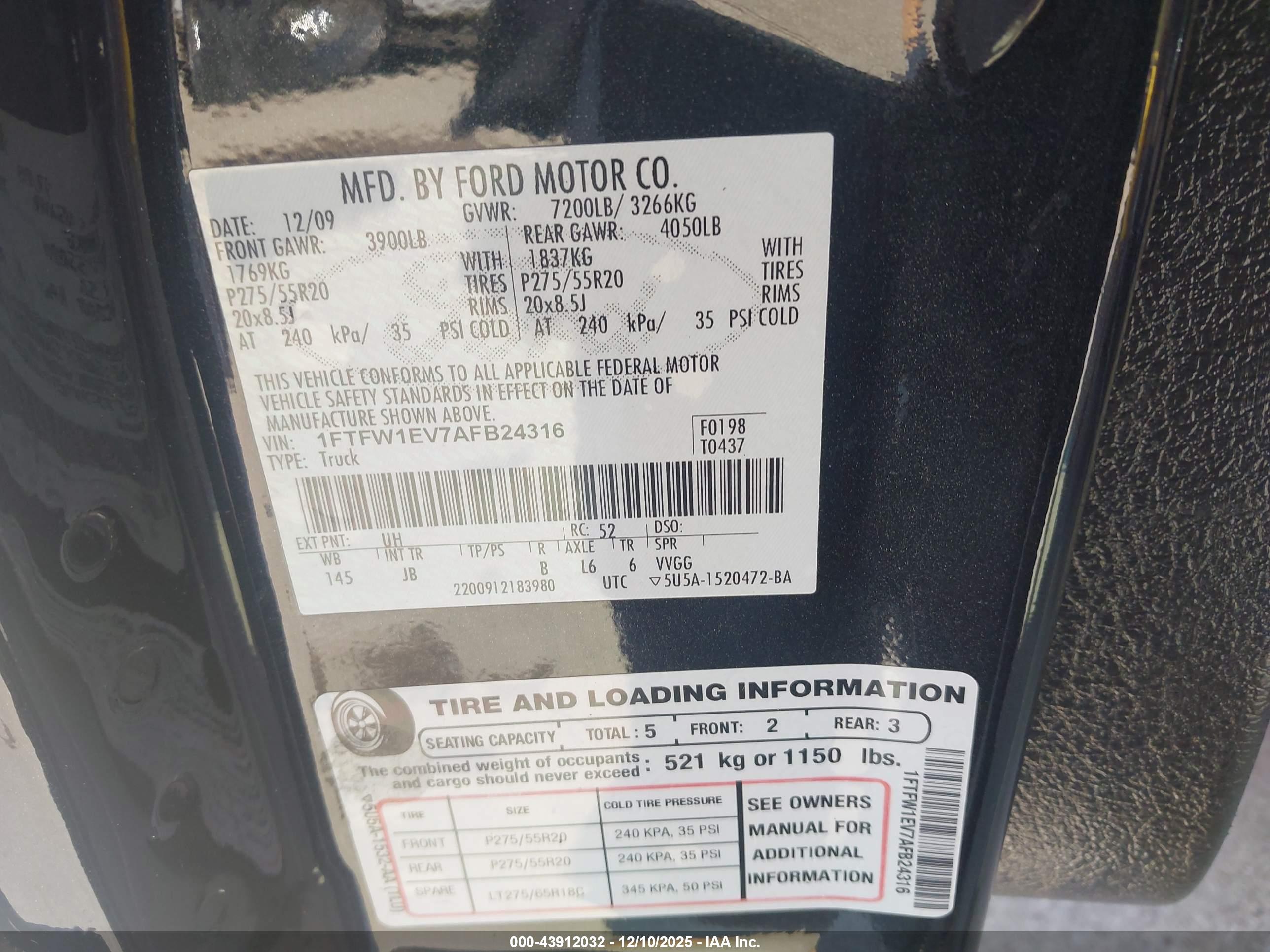 FORD F-150 image 9