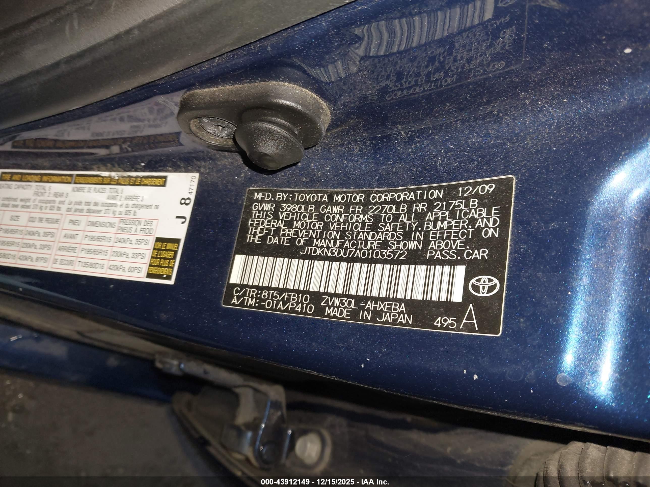 TOYOTA PRIUS image 9