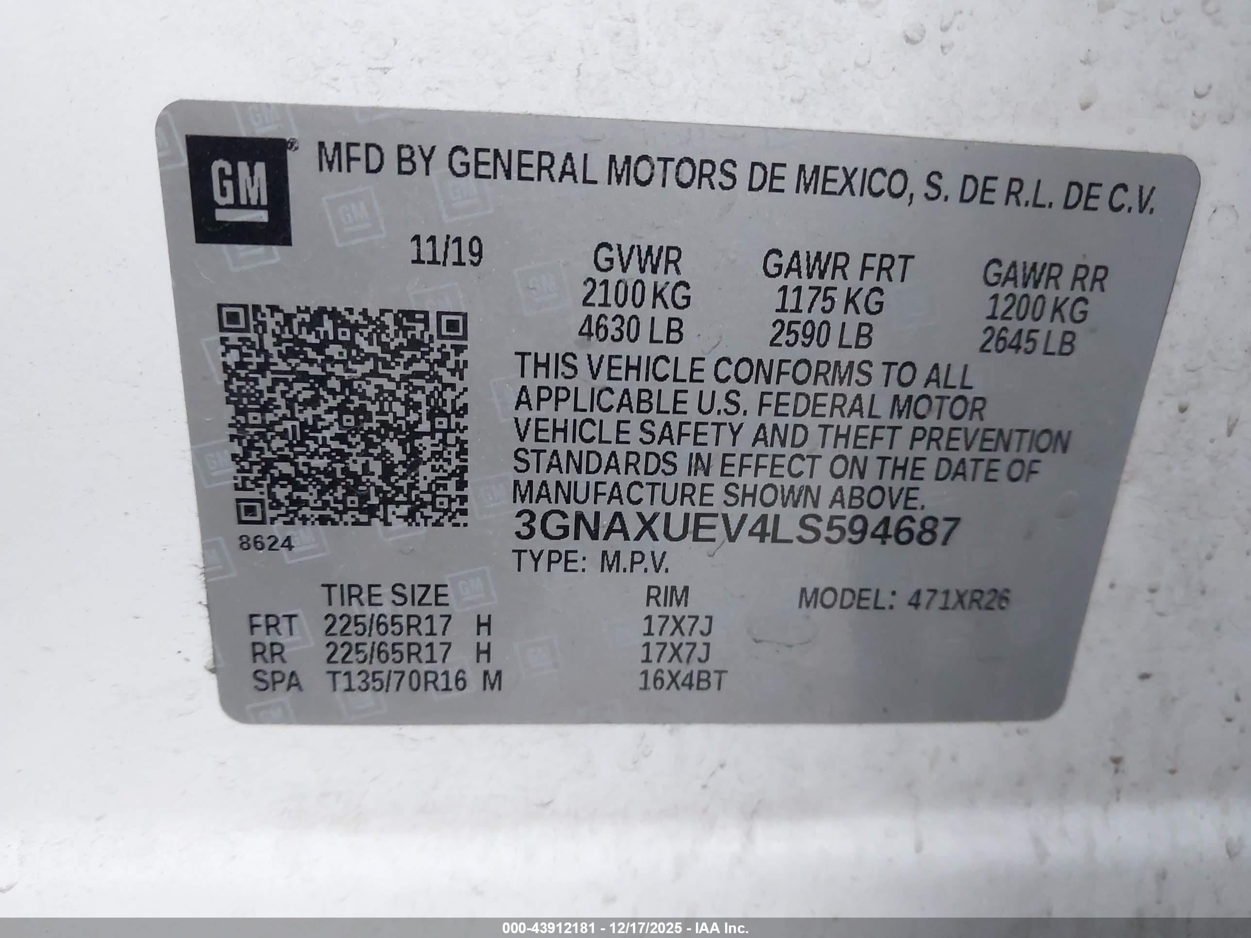 CHEVROLET EQUINOX image 9