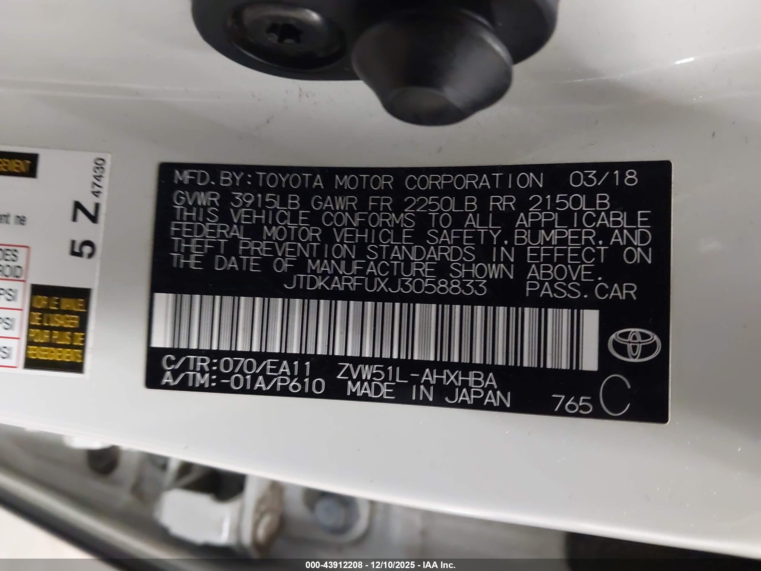 TOYOTA PRIUS image 9