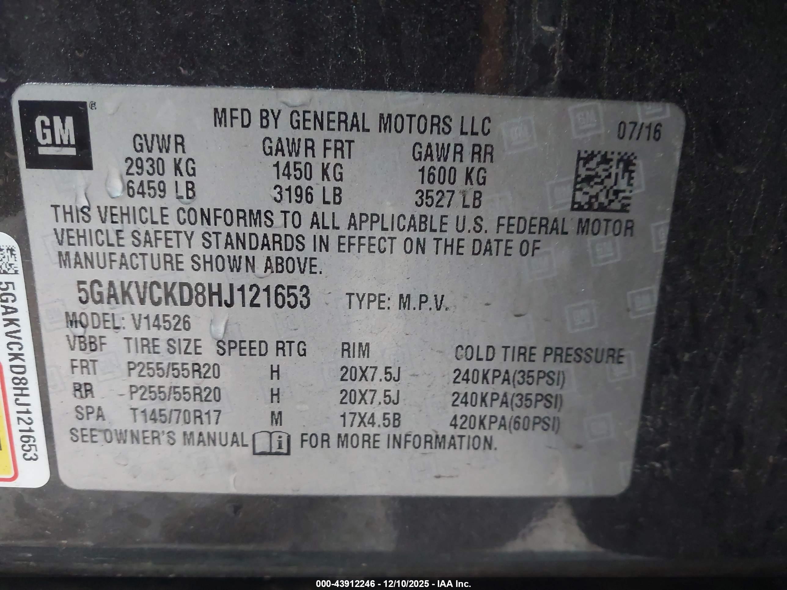 BUICK ENCLAVE image 9