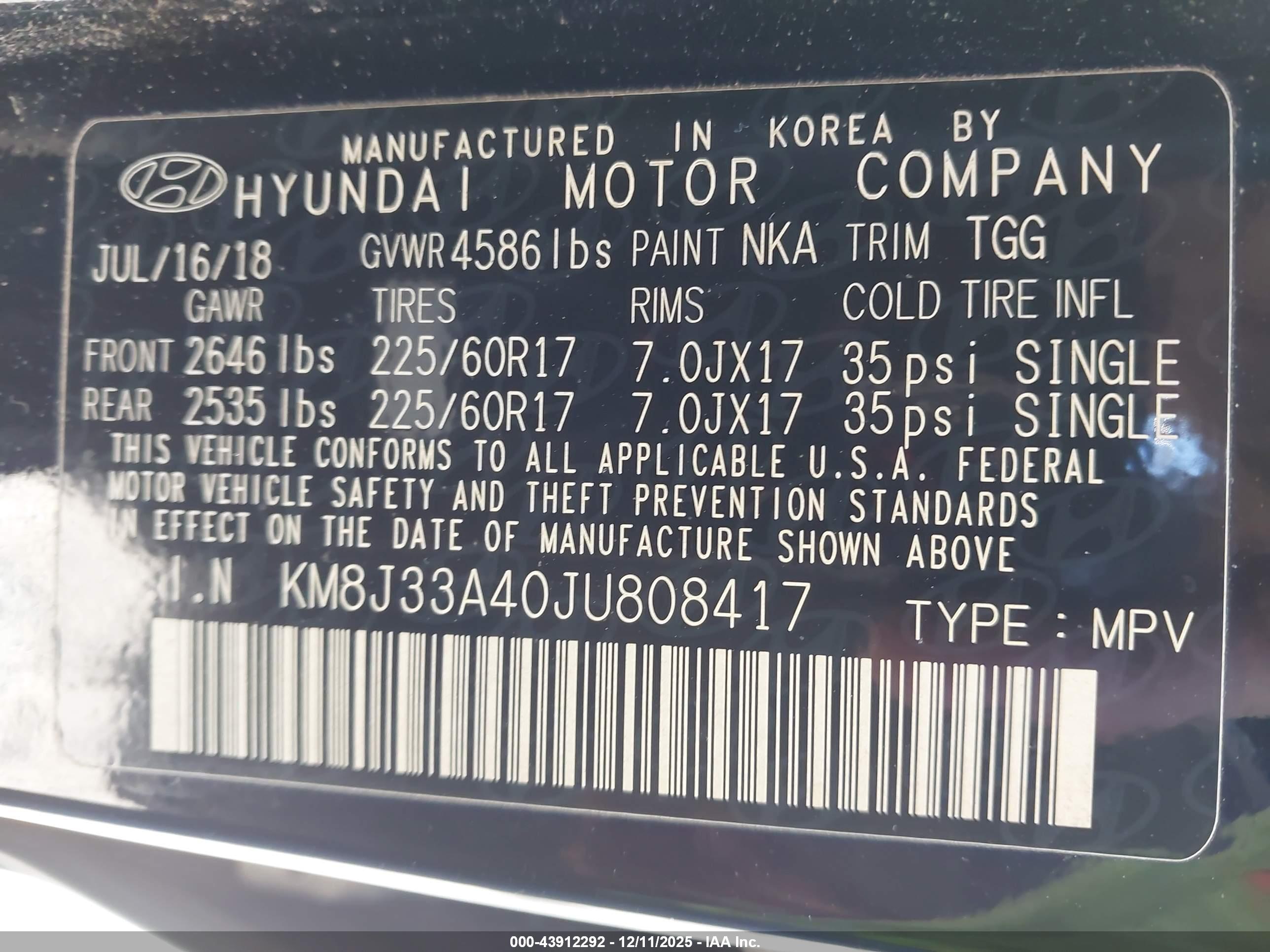 HYUNDAI TUCSON image 9