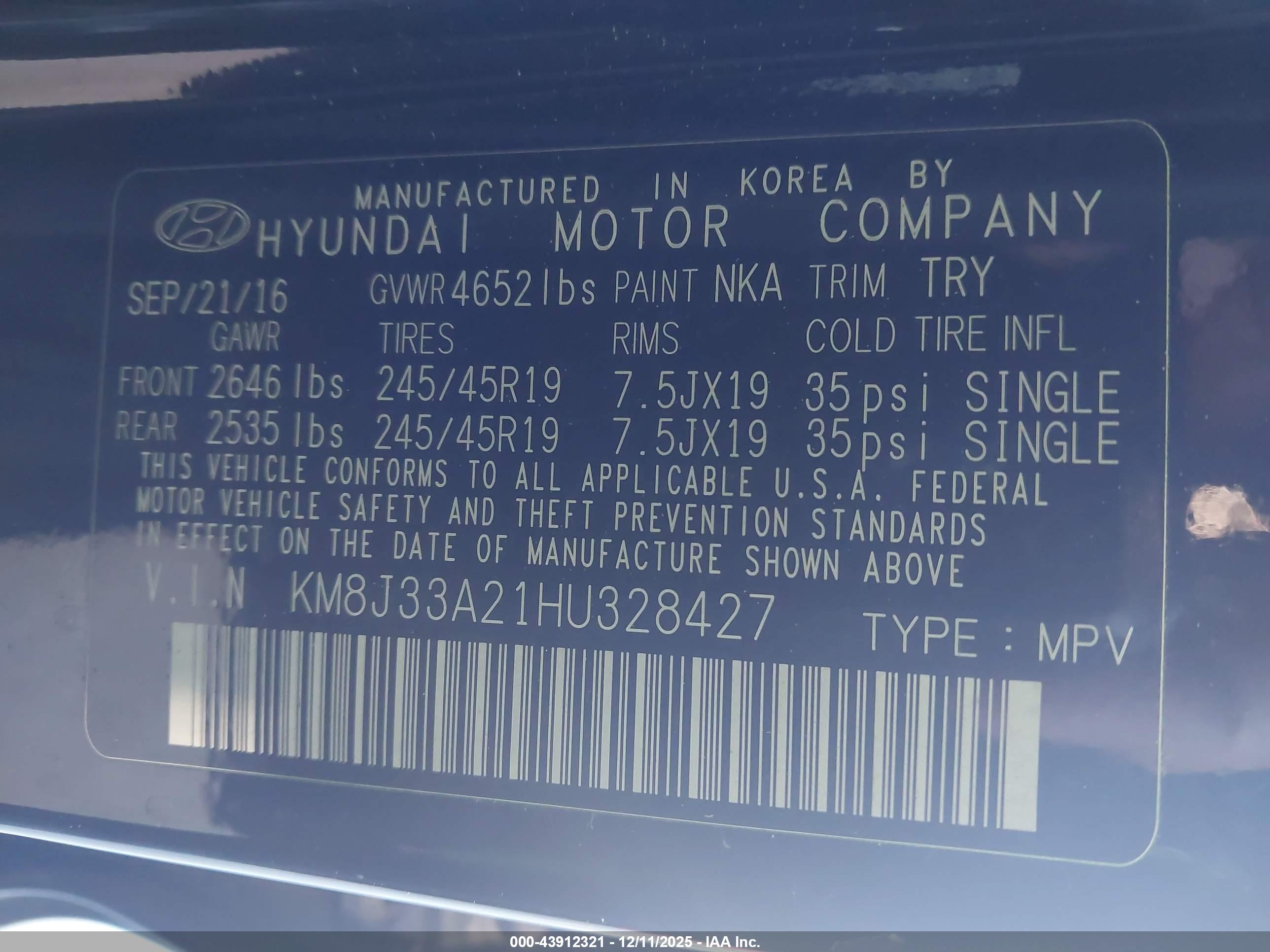 HYUNDAI TUCSON image 9