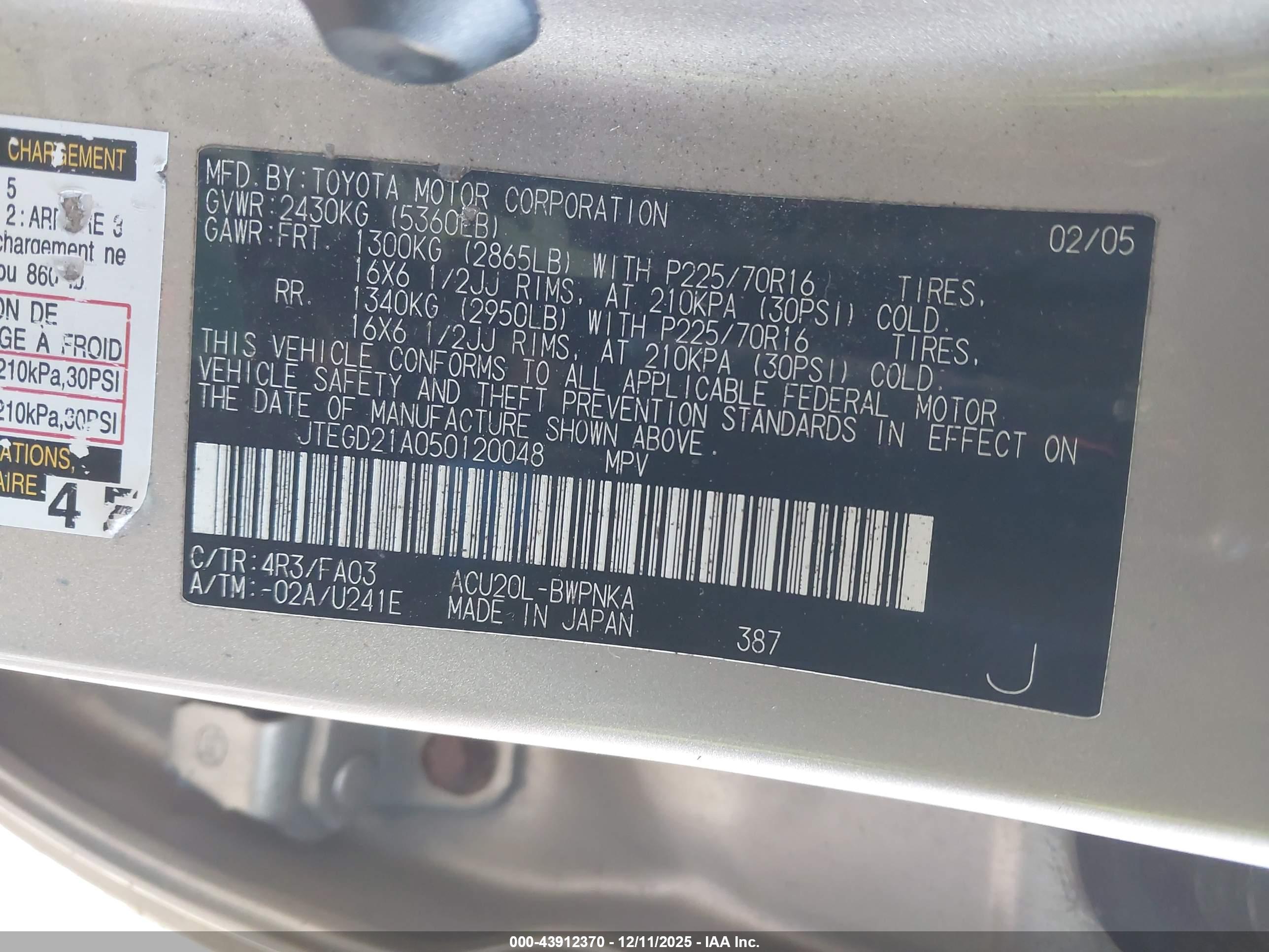 TOYOTA HIGHLANDER image 9