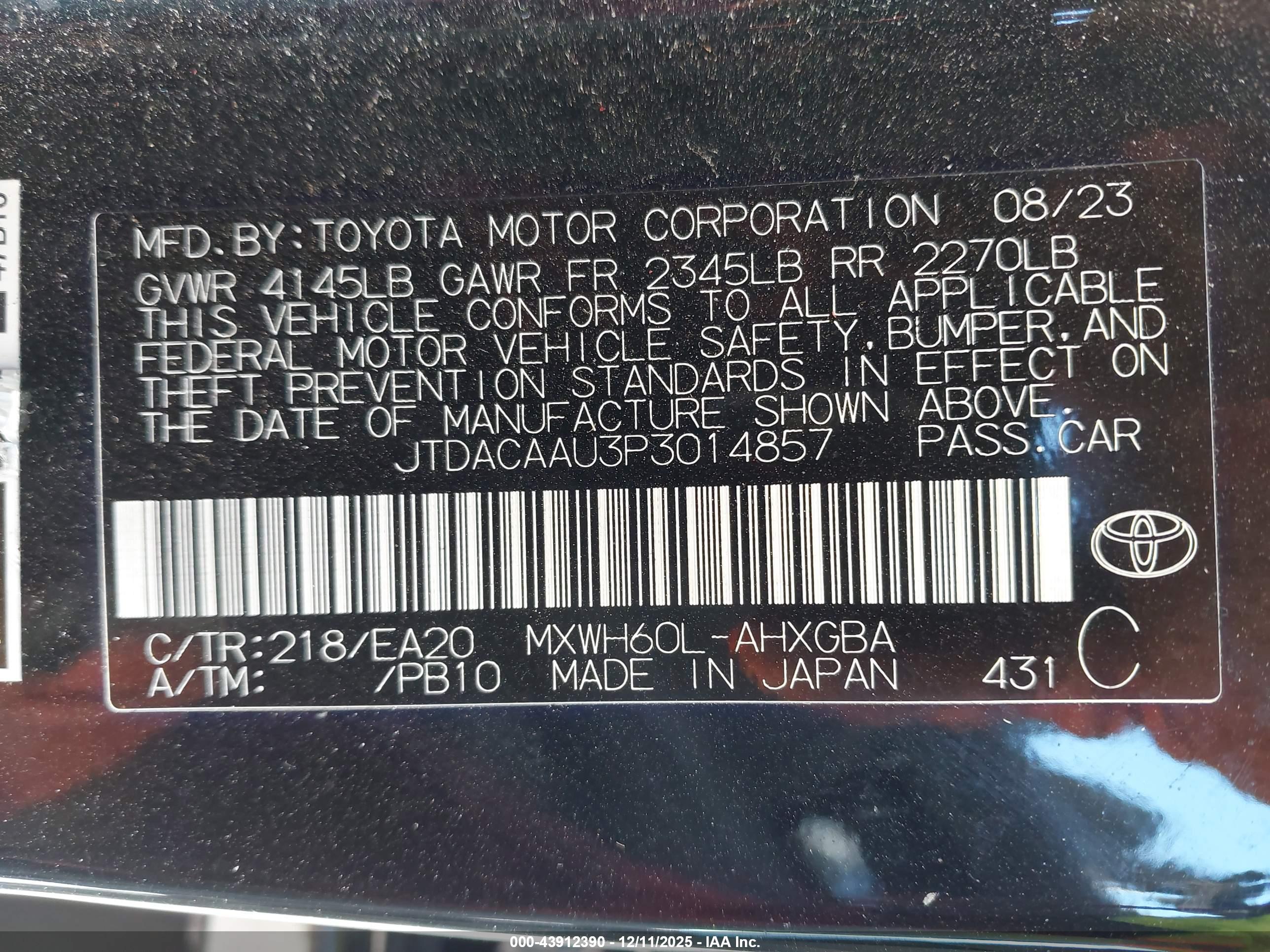 TOYOTA PRIUS image 9