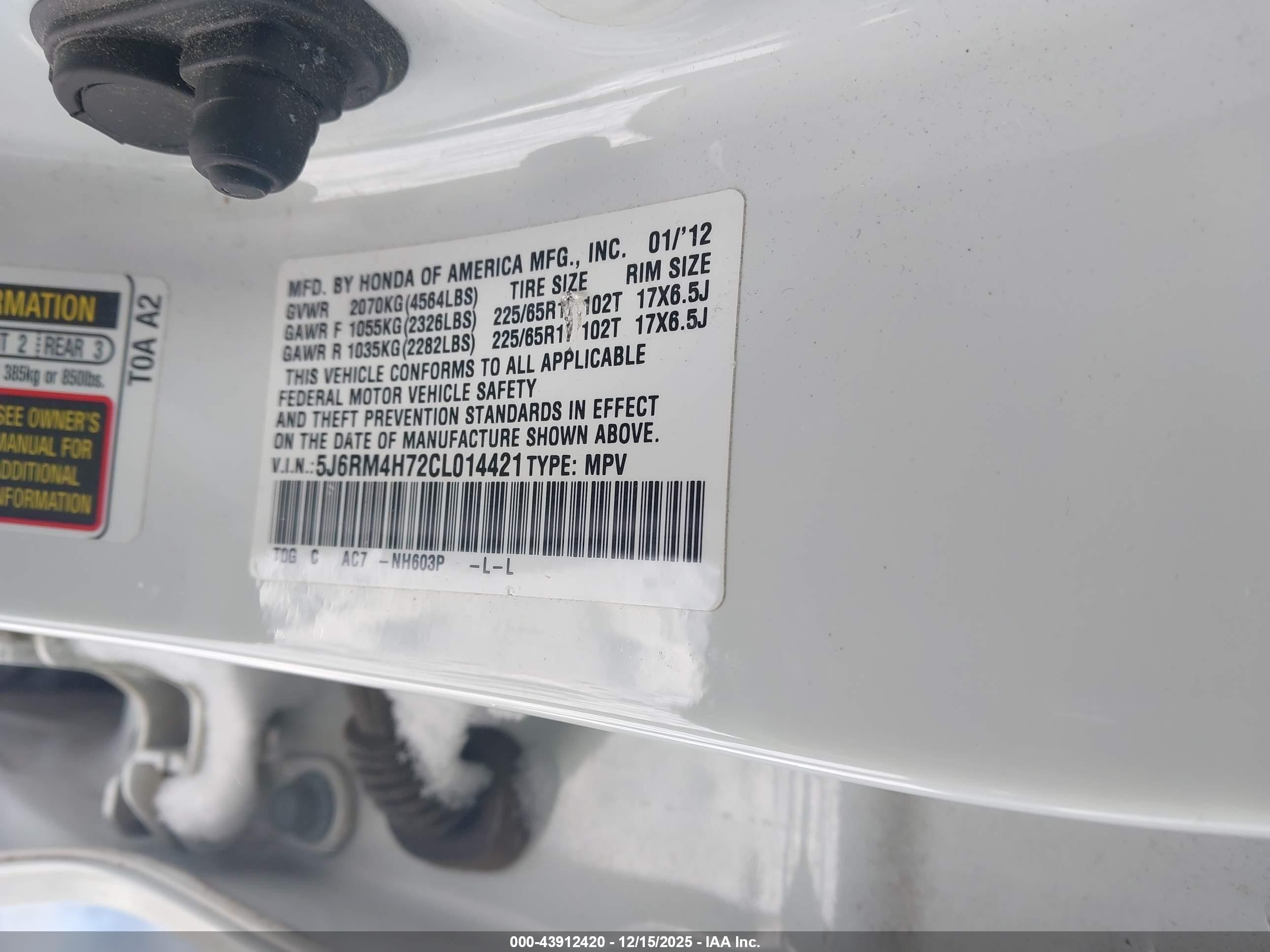 HONDA CR-V image 9