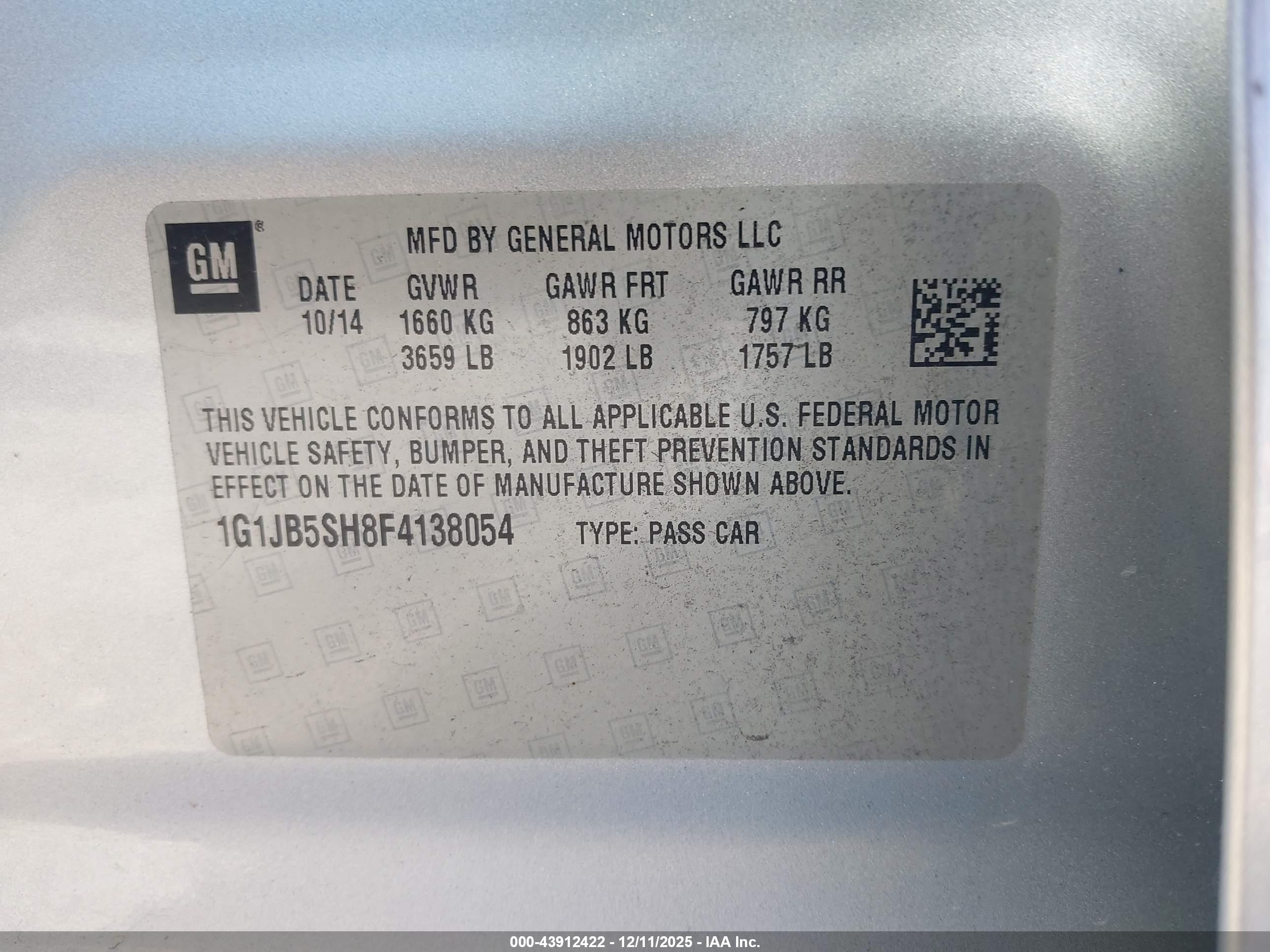 CHEVROLET SONIC image 9
