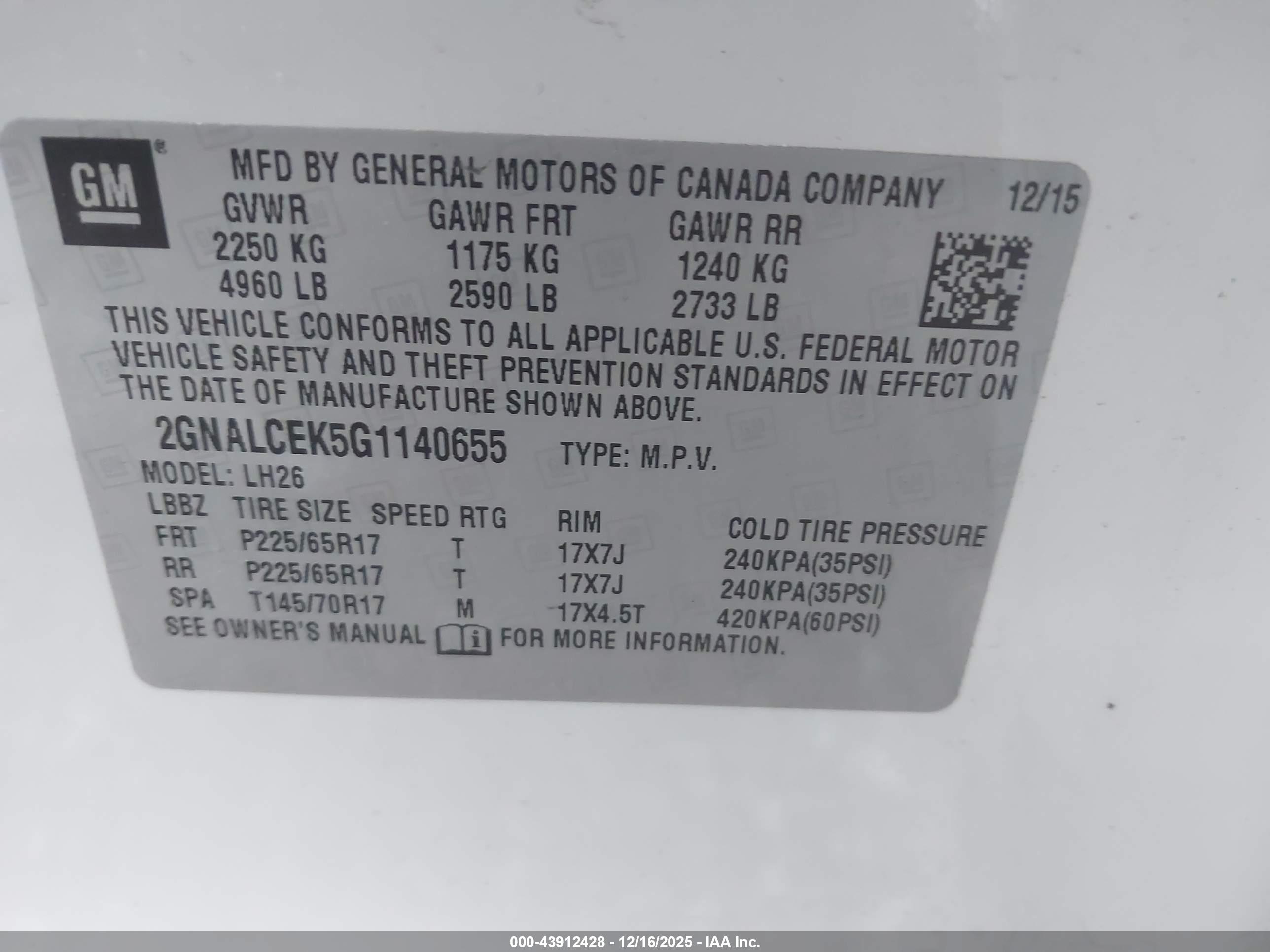 CHEVROLET EQUINOX image 9