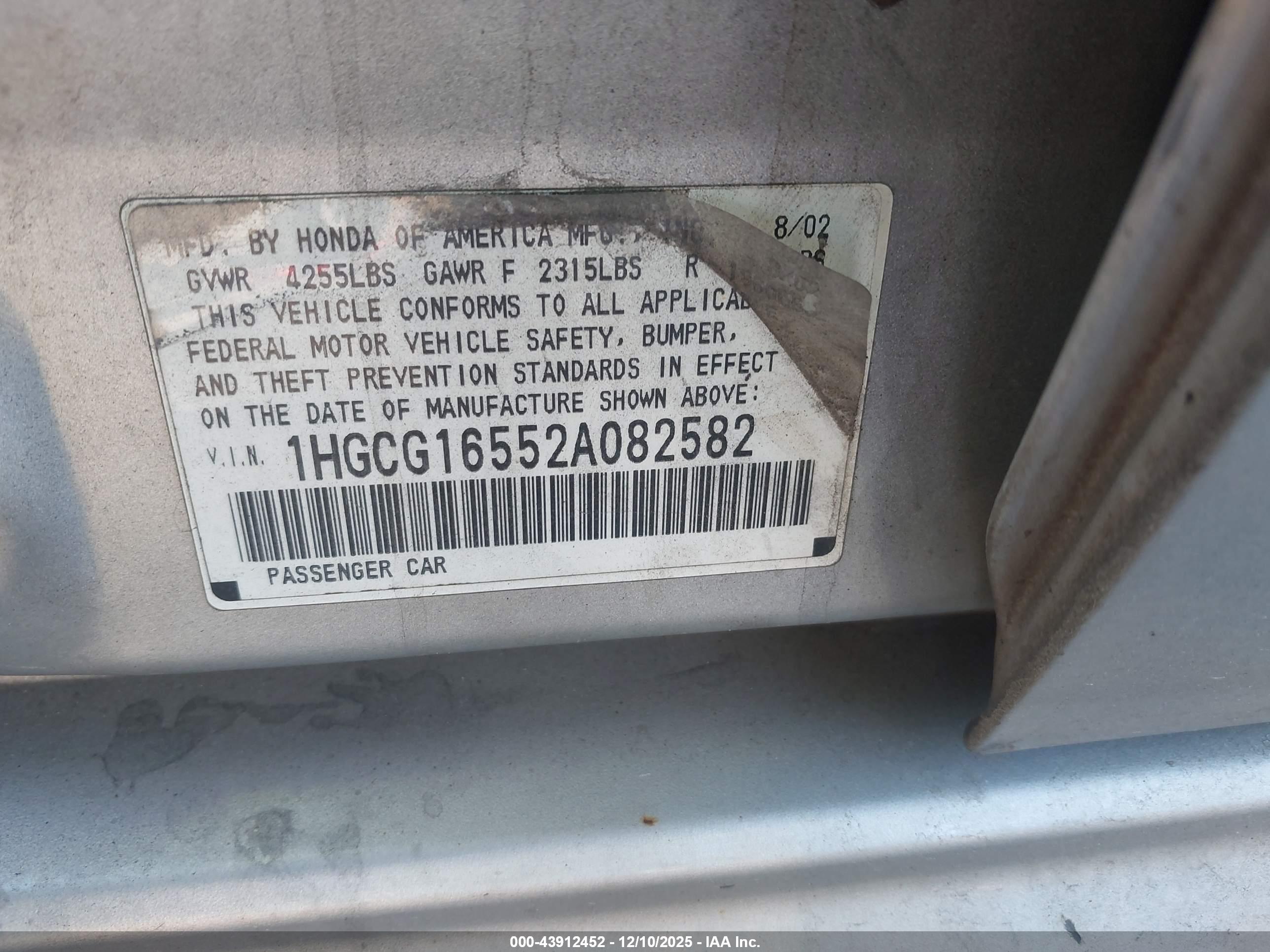 HONDA ACCORD image 9
