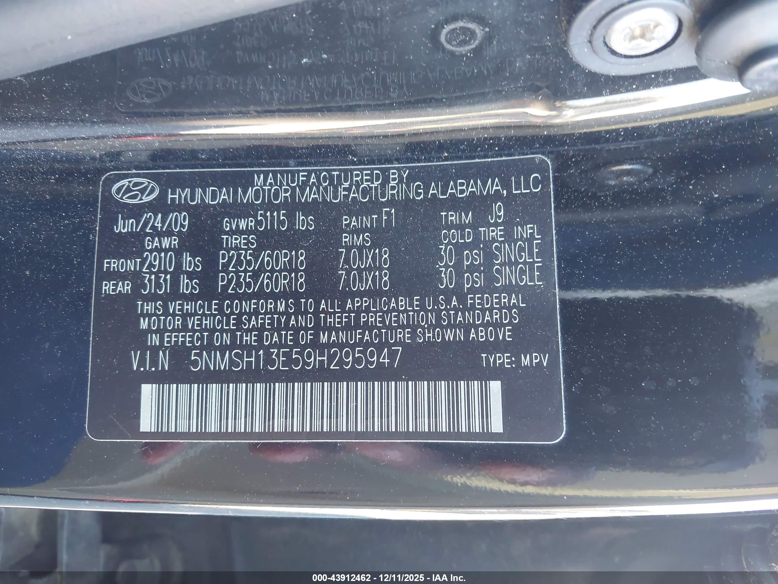 HYUNDAI SANTA image 9