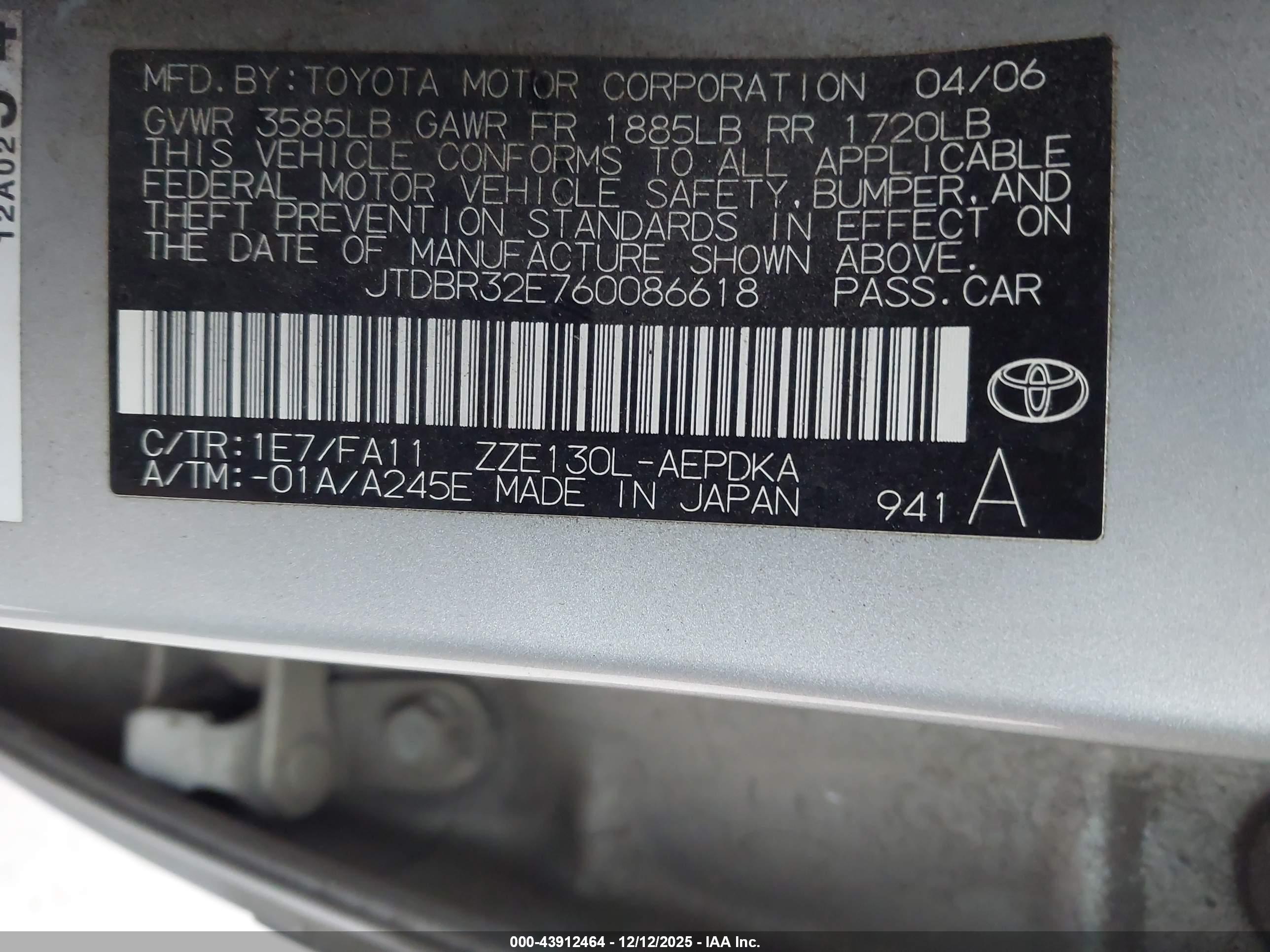 TOYOTA COROLLA image 9