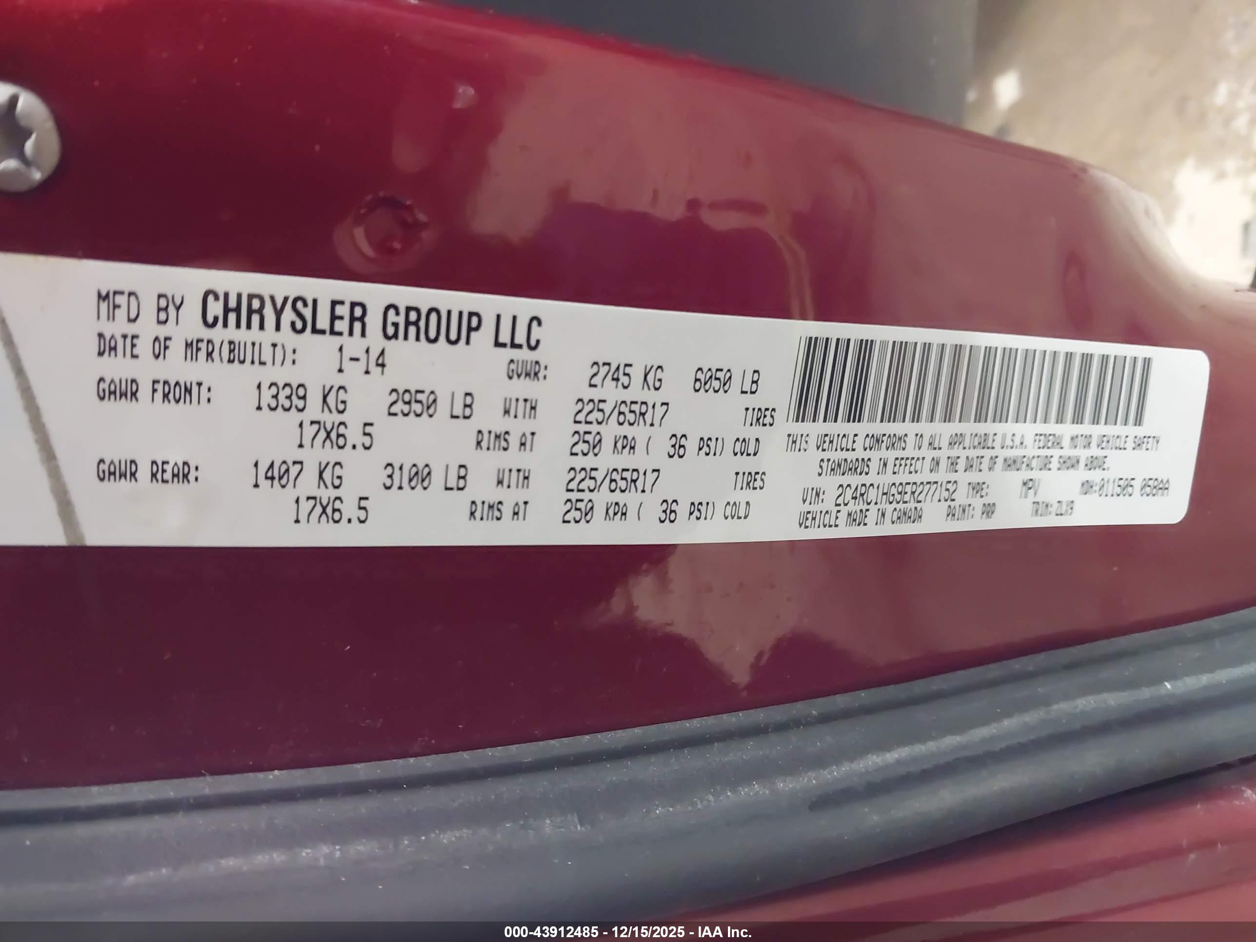 CHRYSLER TOWN image 9