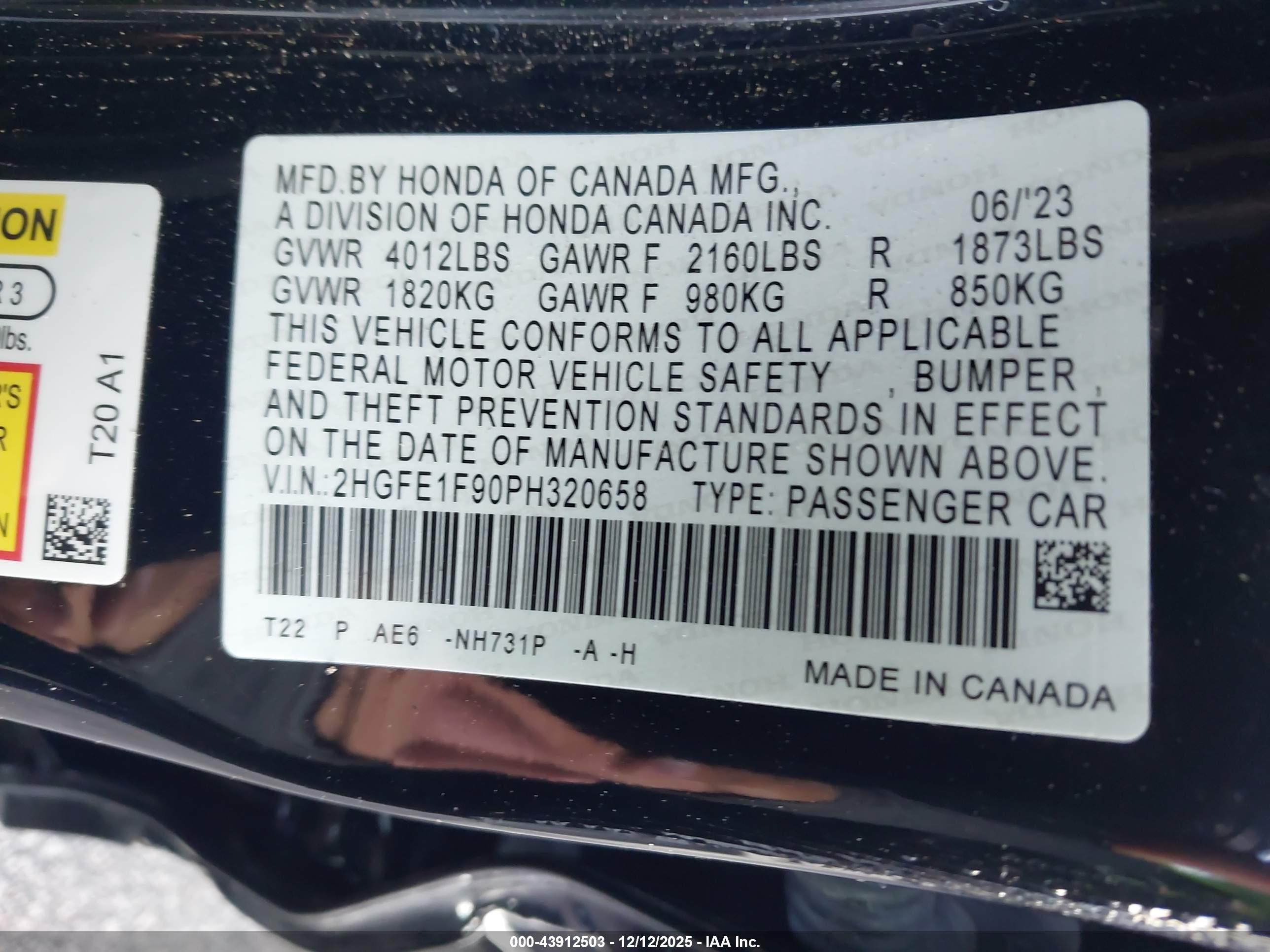 HONDA CIVIC image 9