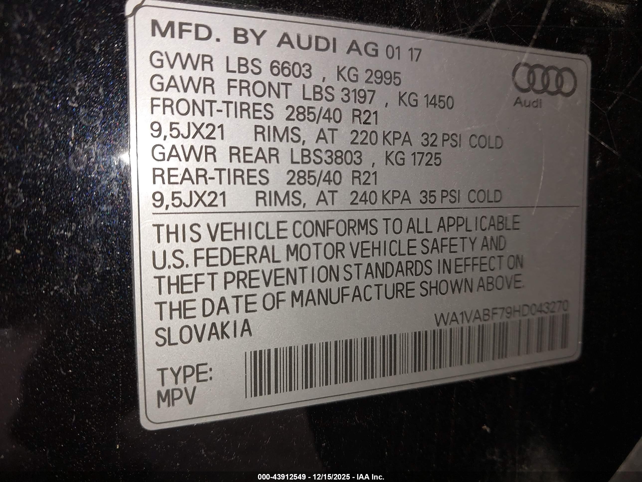AUDI Q7 image 9
