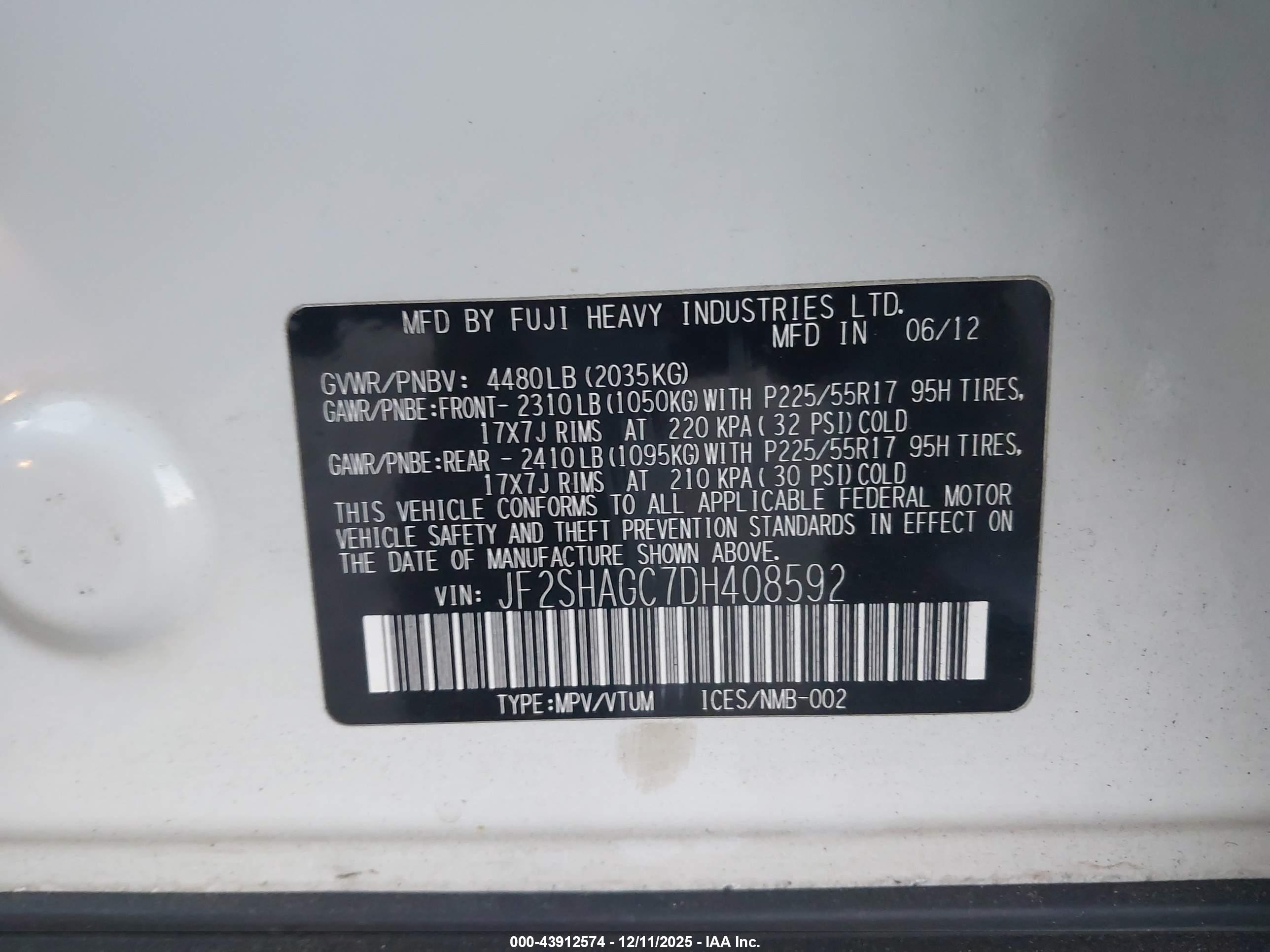 SUBARU FORESTER image 9