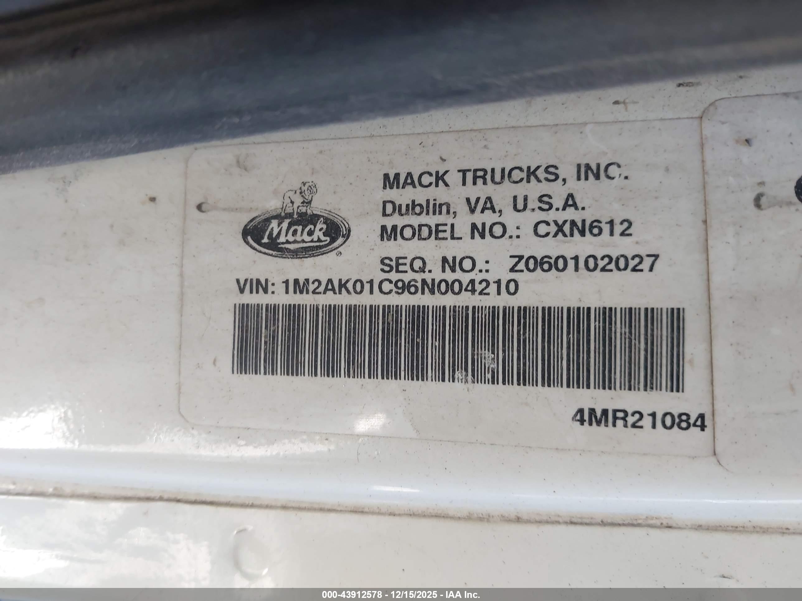 MACK 600 image 9