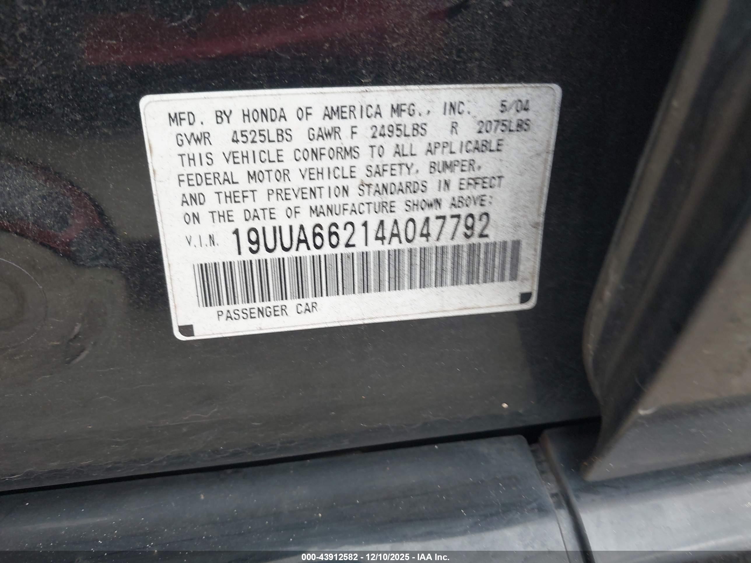 ACURA TL image 9