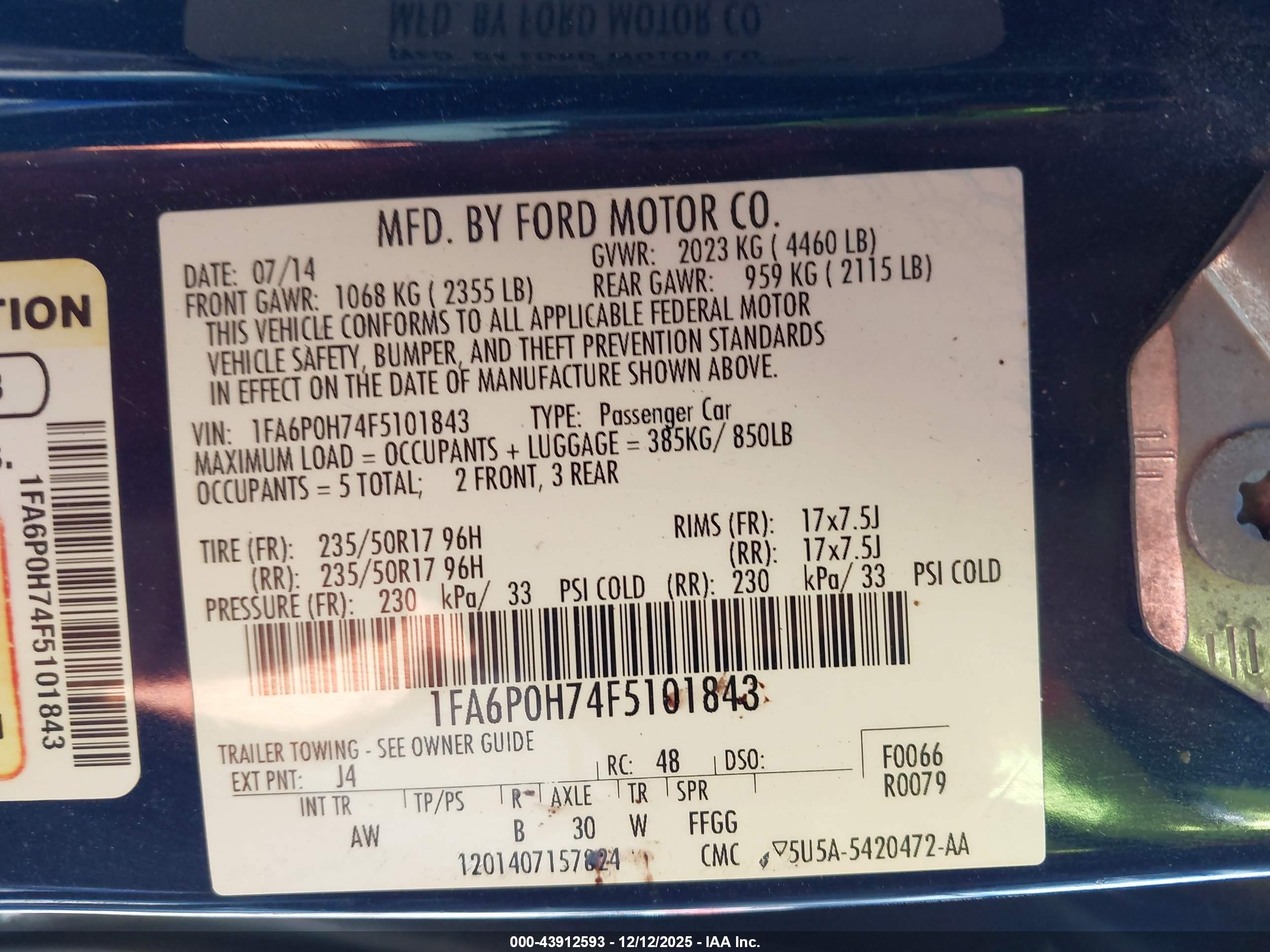 FORD FUSION image 9
