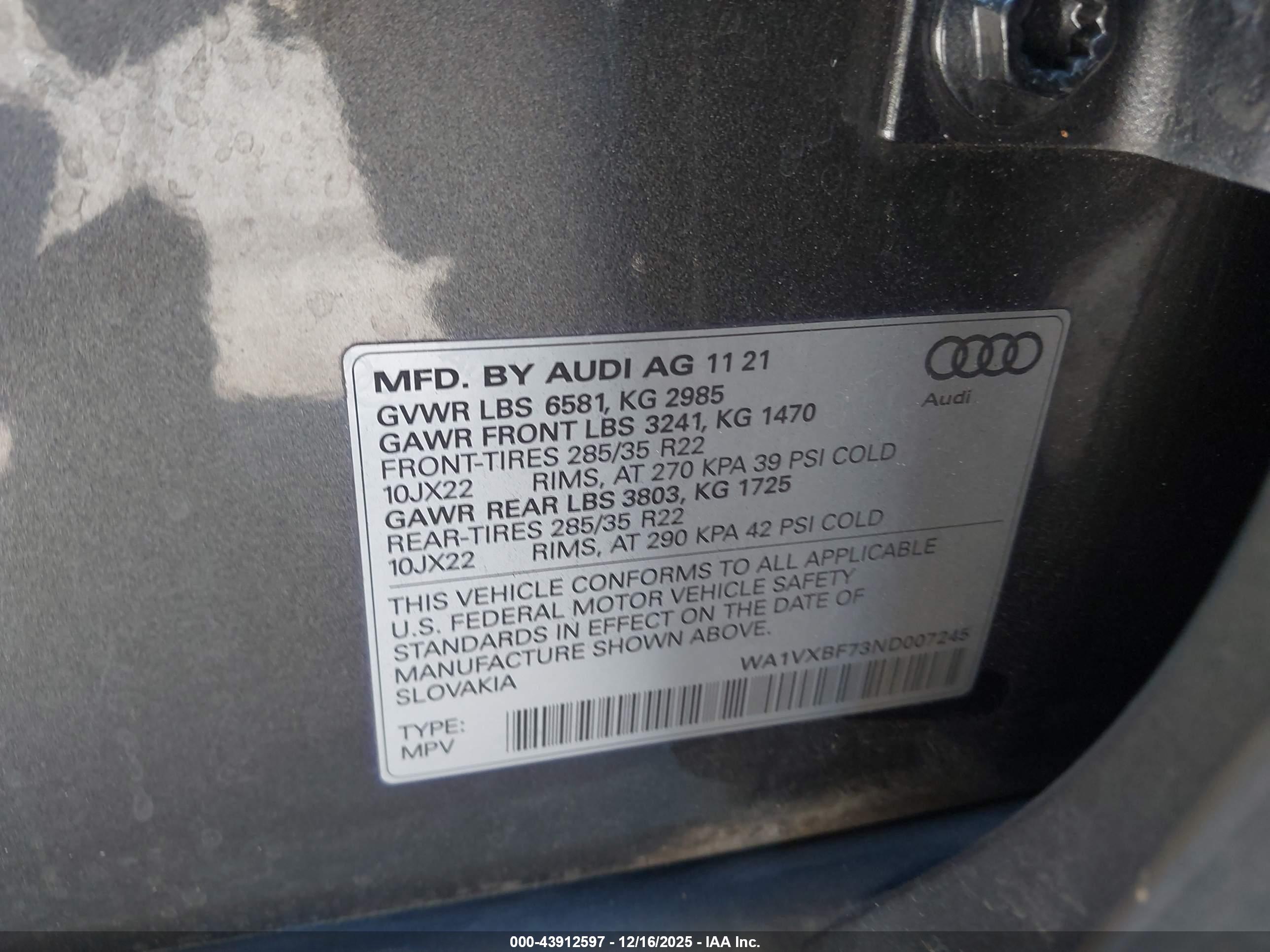 AUDI Q7 image 9