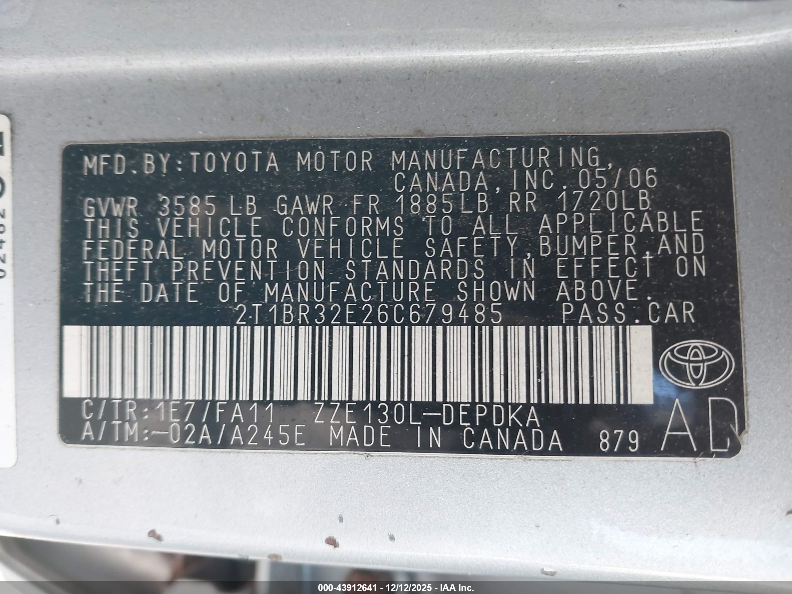 TOYOTA COROLLA image 9