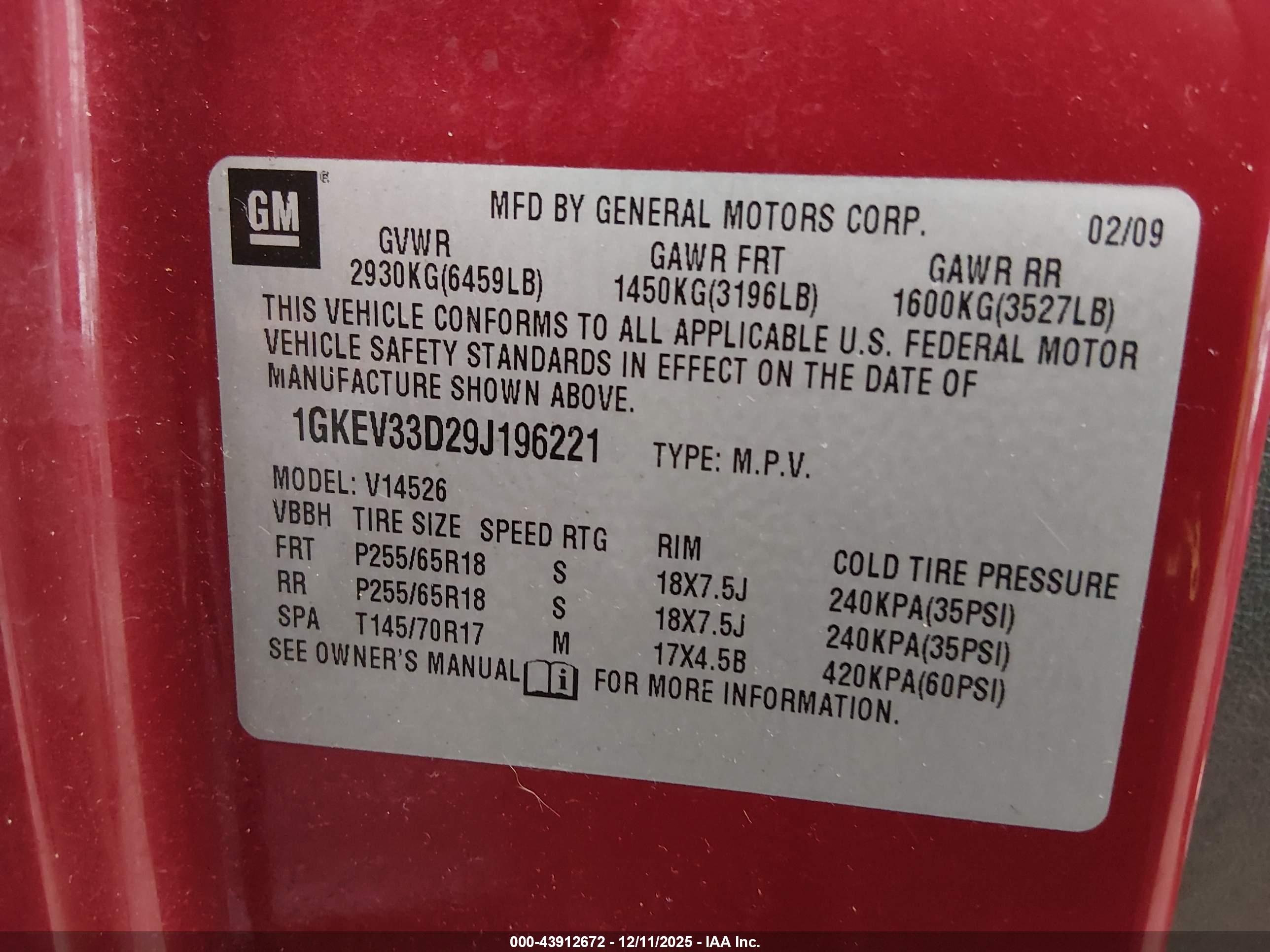 GMC ACADIA image 9