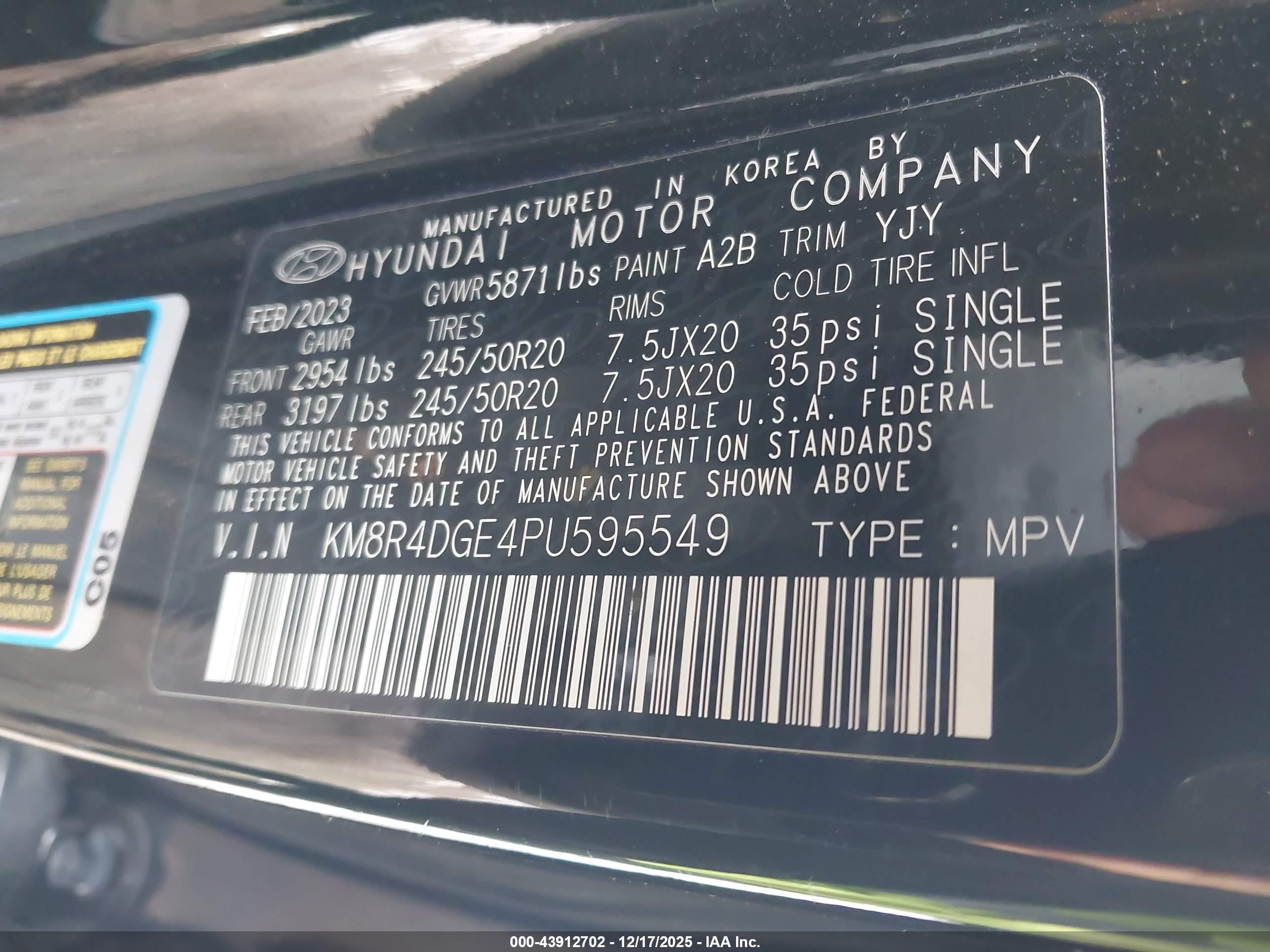 HYUNDAI PALISADE image 9