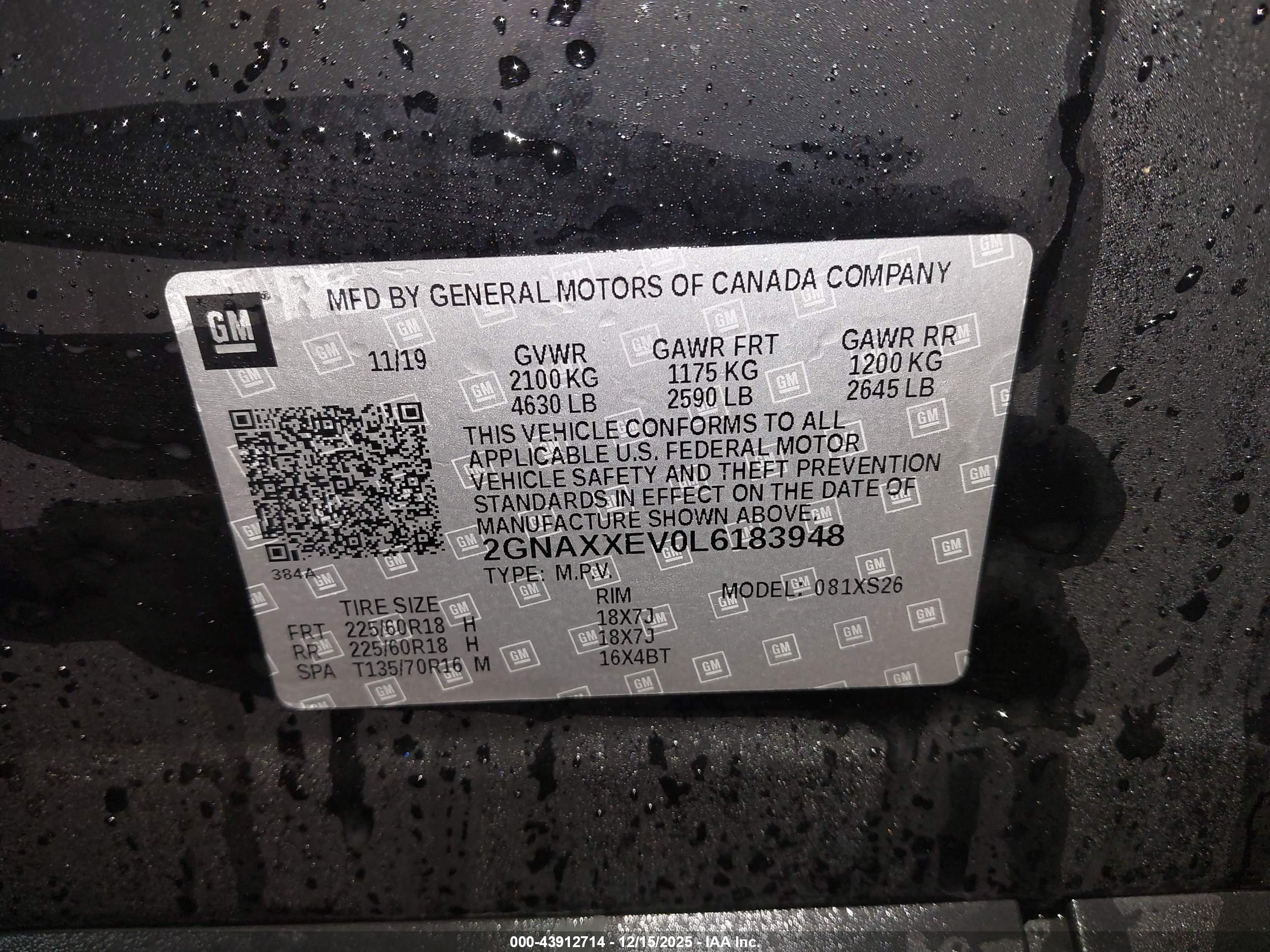 CHEVROLET EQUINOX image 9