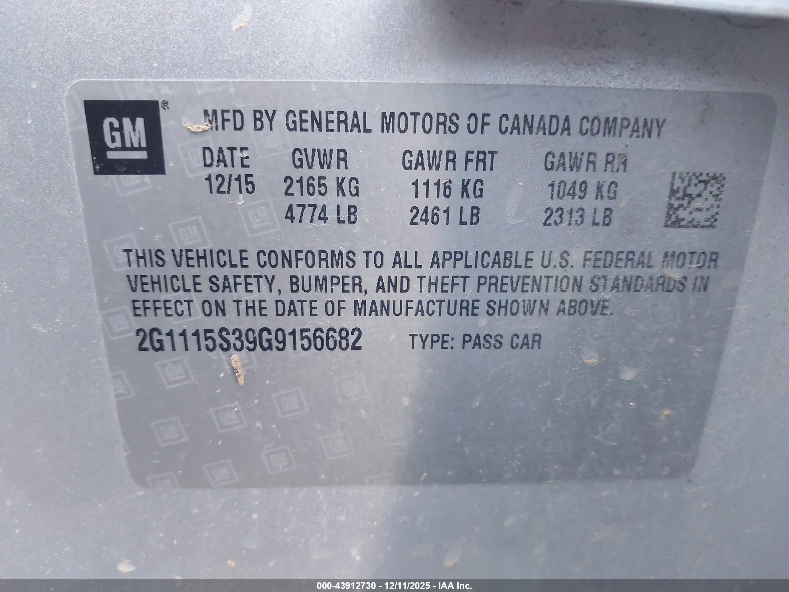CHEVROLET IMPALA image 9