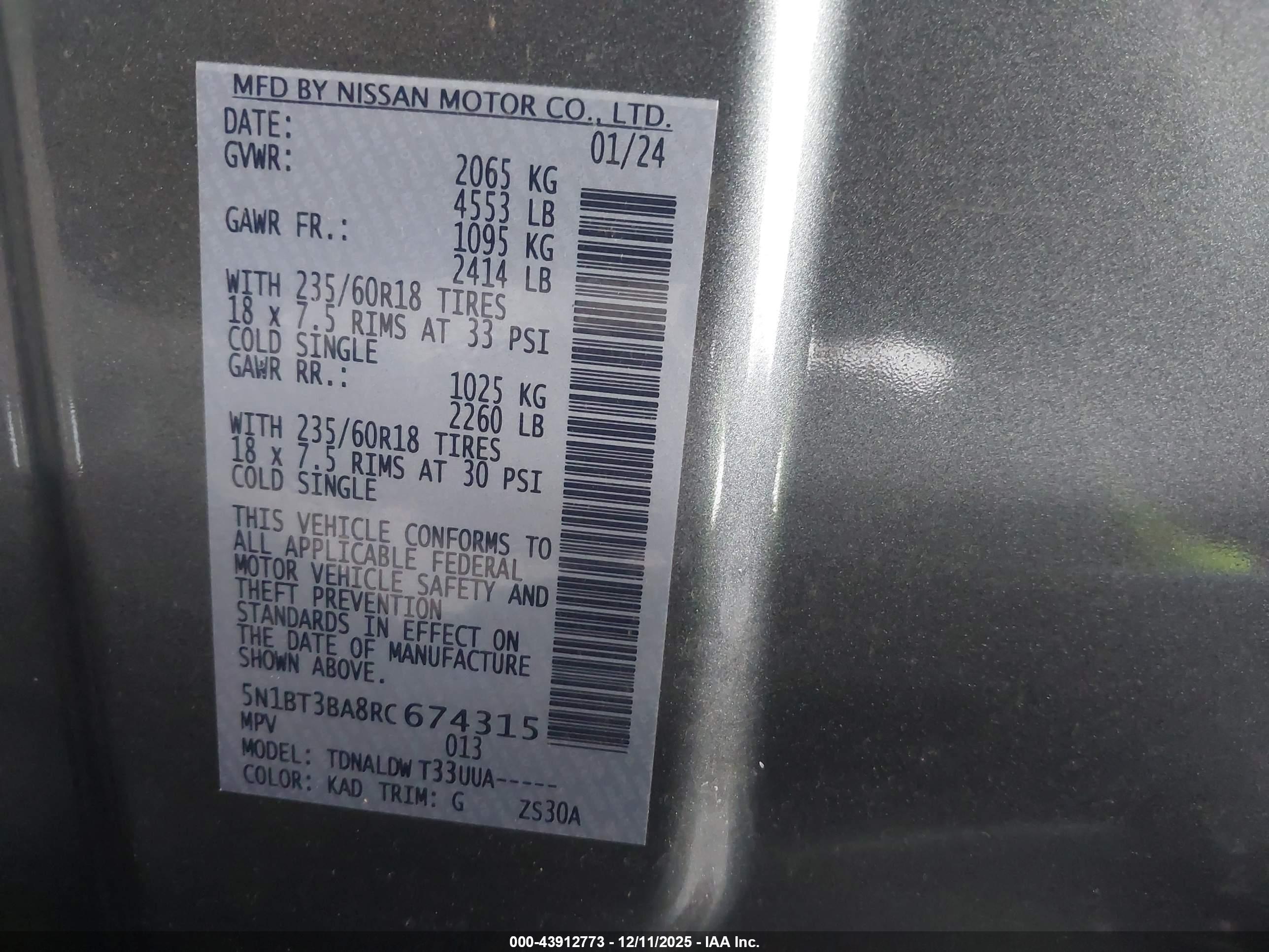 NISSAN ROGUE image 9