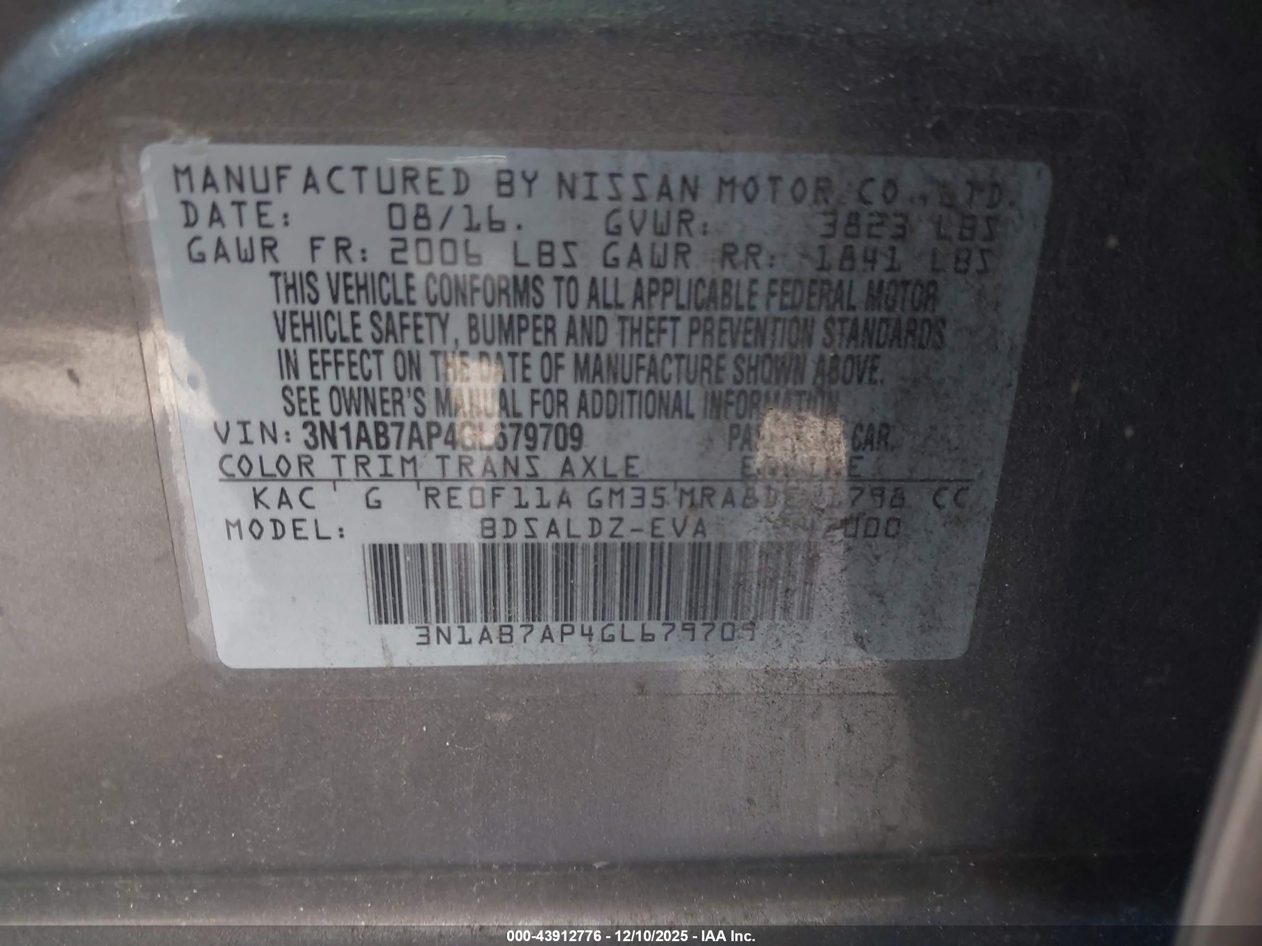 NISSAN SENTRA image 9