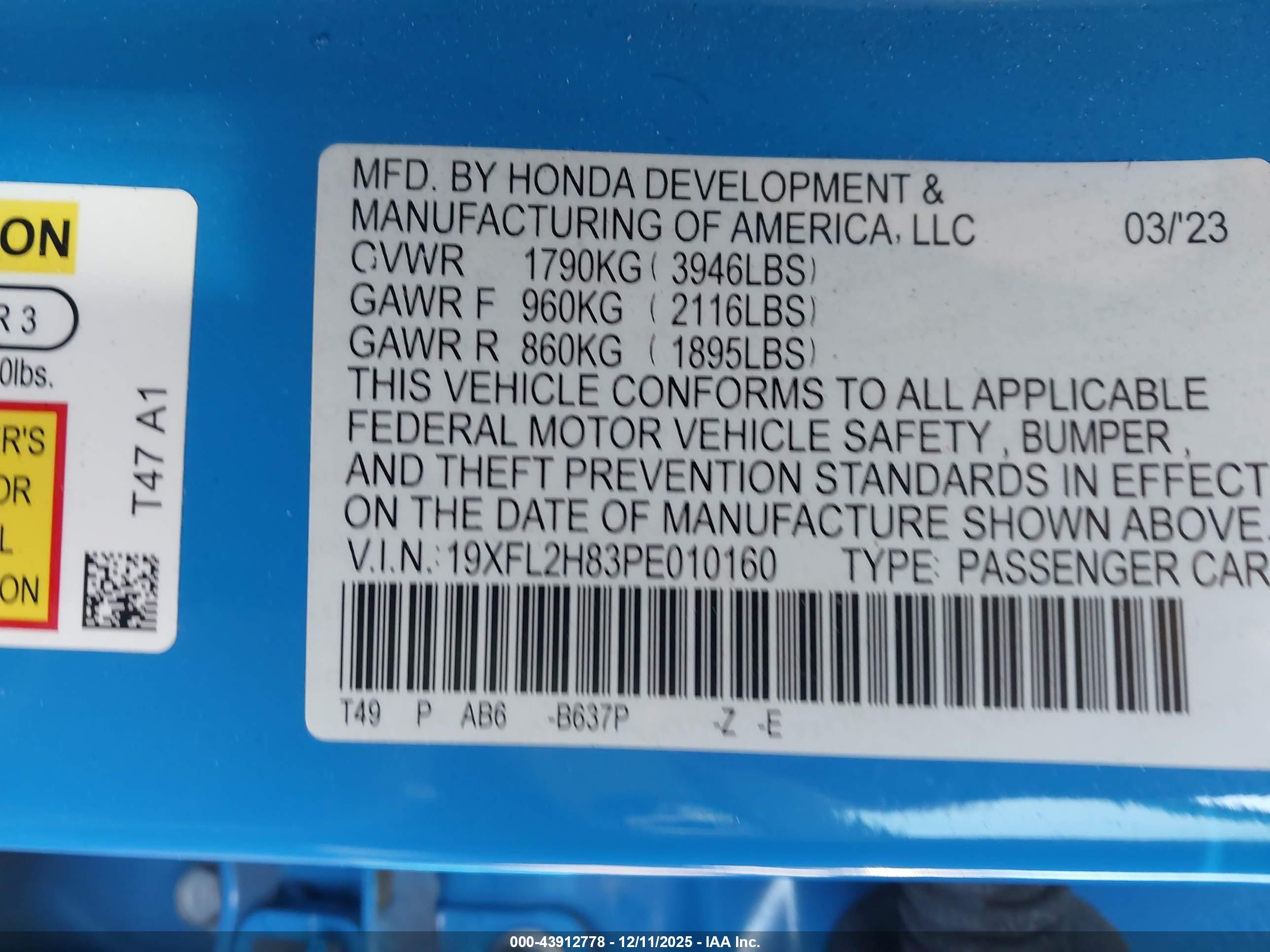 HONDA CIVIC image 9