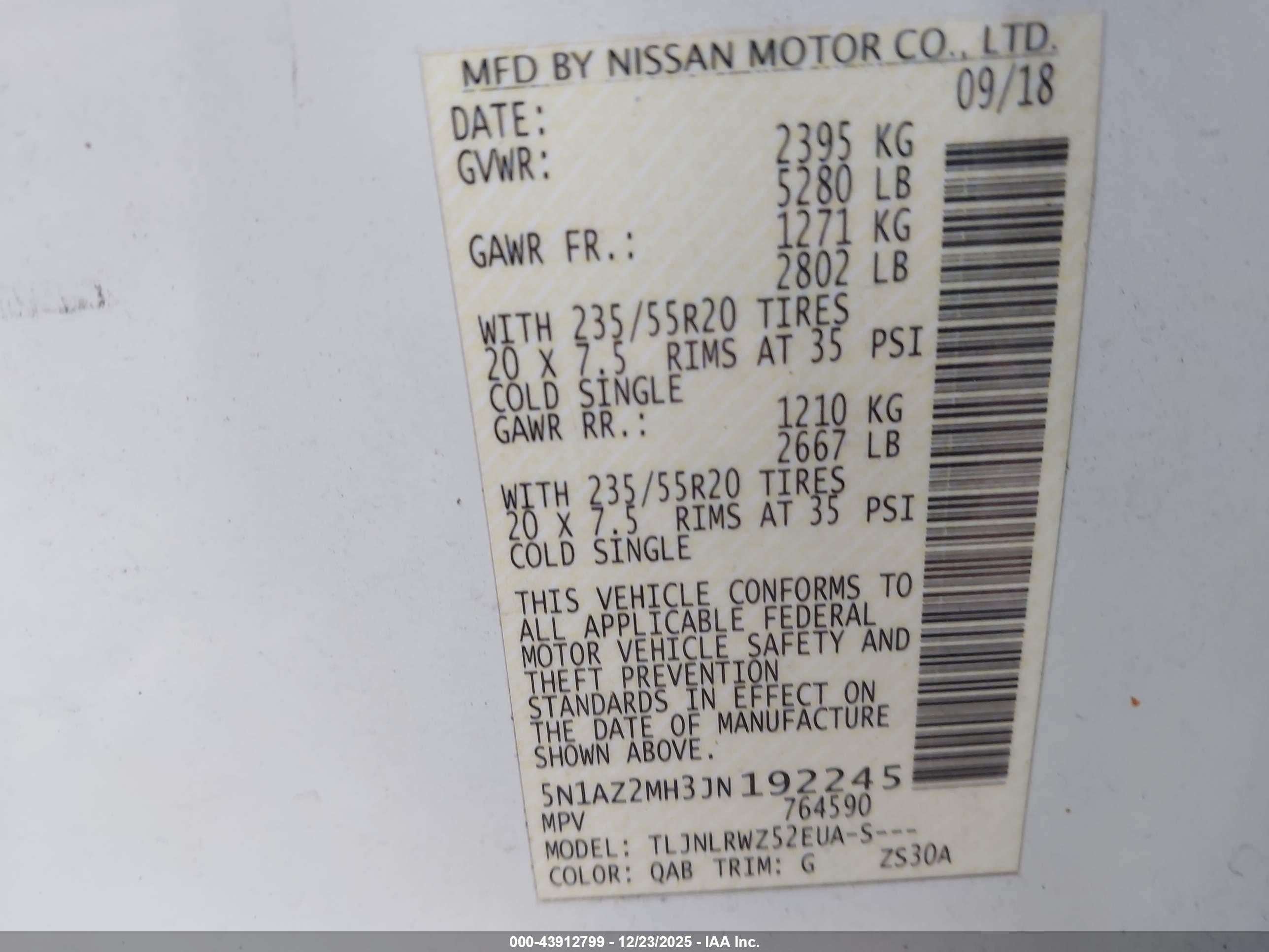 NISSAN MURANO image 9